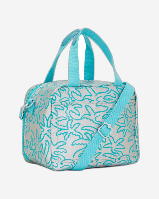 حقيبة غداء كبيرة من كيبلينج ميو ميتاليك بالم مع جراب عربة C2I4126-1PM