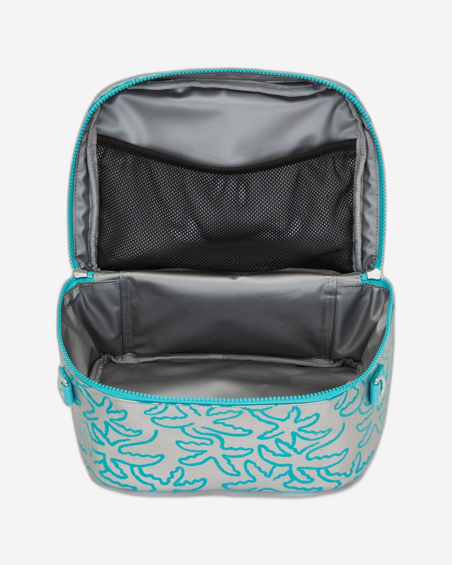 حقيبة غداء كبيرة من كيبلينج ميو ميتاليك بالم مع جراب عربة C2I4126-1PM