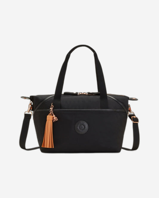 حقيبة كيبلينج الفنية المنظمة باللون الوردي والأسود كبيرة الحجم C2I4448-53H