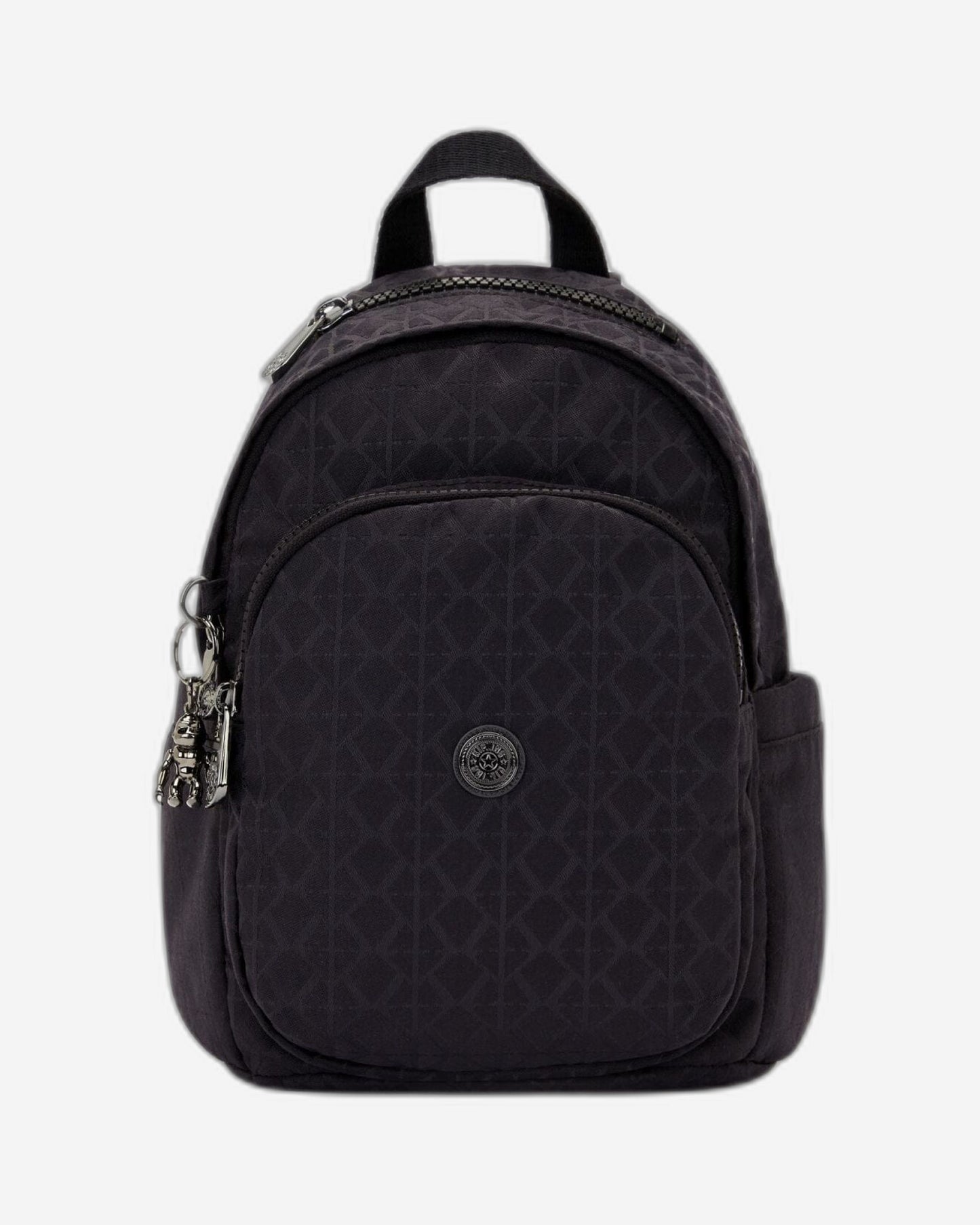 حقيبة ظهر صغيرة Kipling Delia Mini Signature Blk Q C2I4563-M34