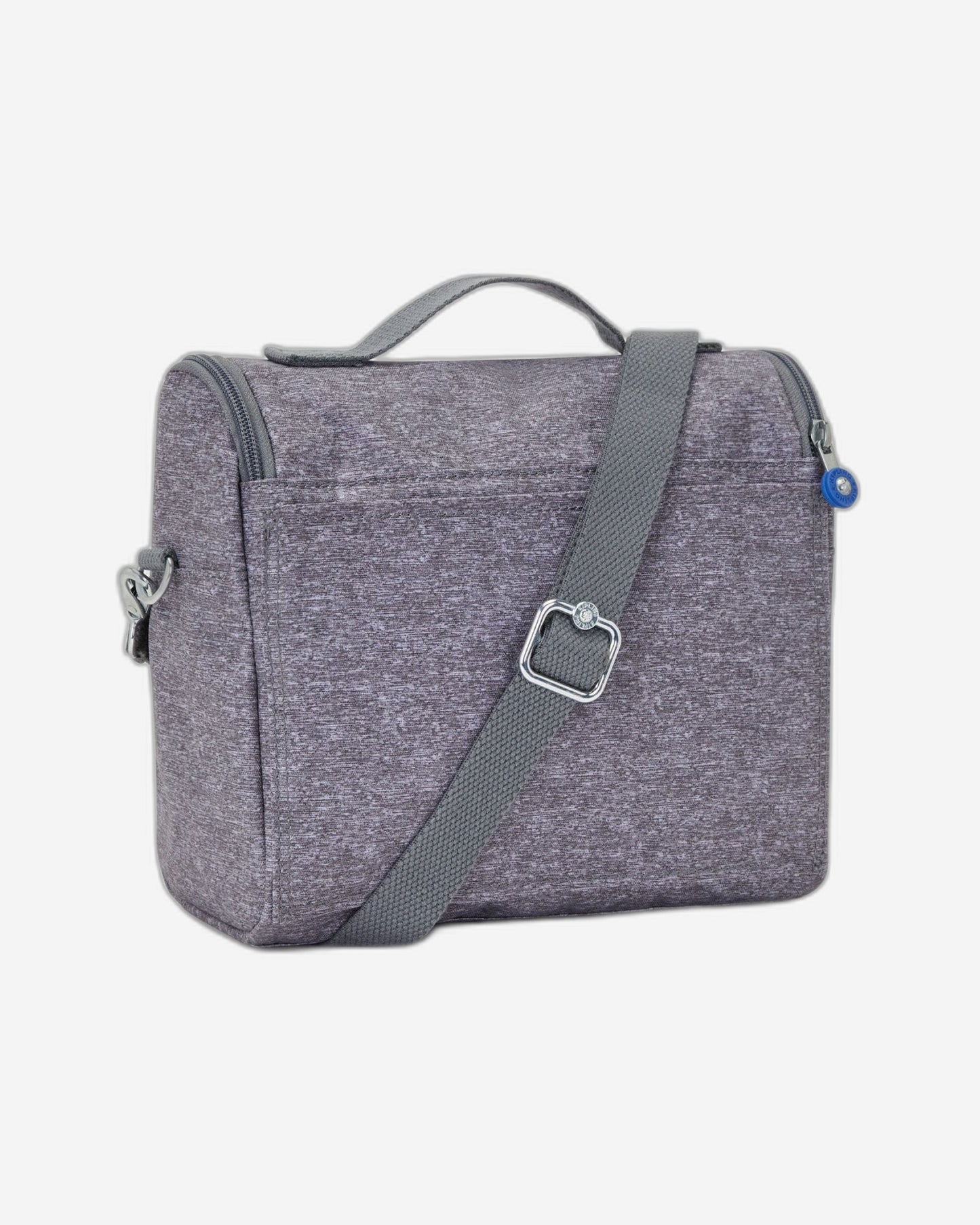 حقيبة غداء كيبلينج نيو كيشيرو، كبيرة الحجم، من قماش جيرسي تقريبًا، مع جراب عربة، طراز C2I5356-1GB