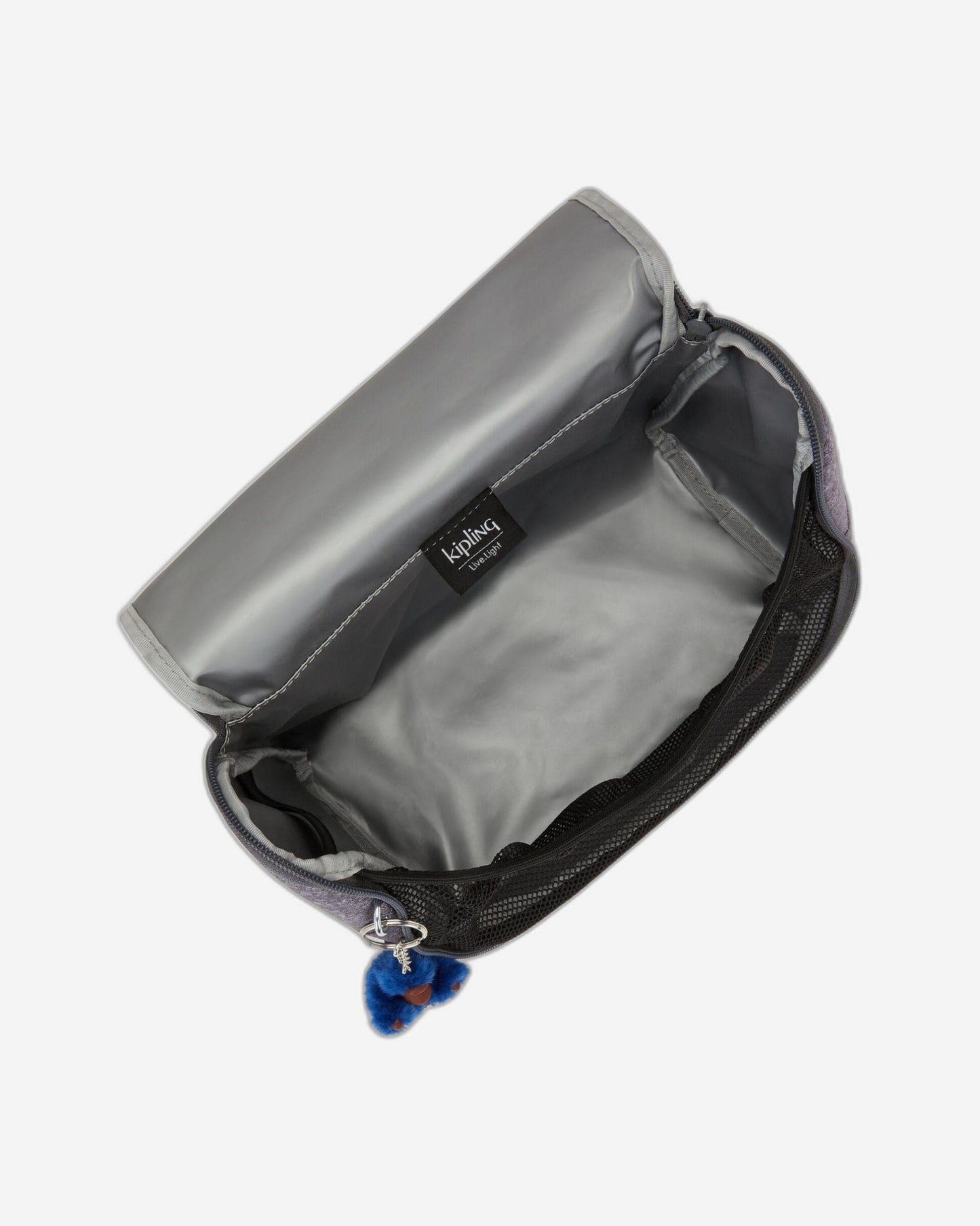 حقيبة غداء كيبلينج نيو كيشيرو، كبيرة الحجم، من قماش جيرسي تقريبًا، مع جراب عربة، طراز C2I5356-1GB