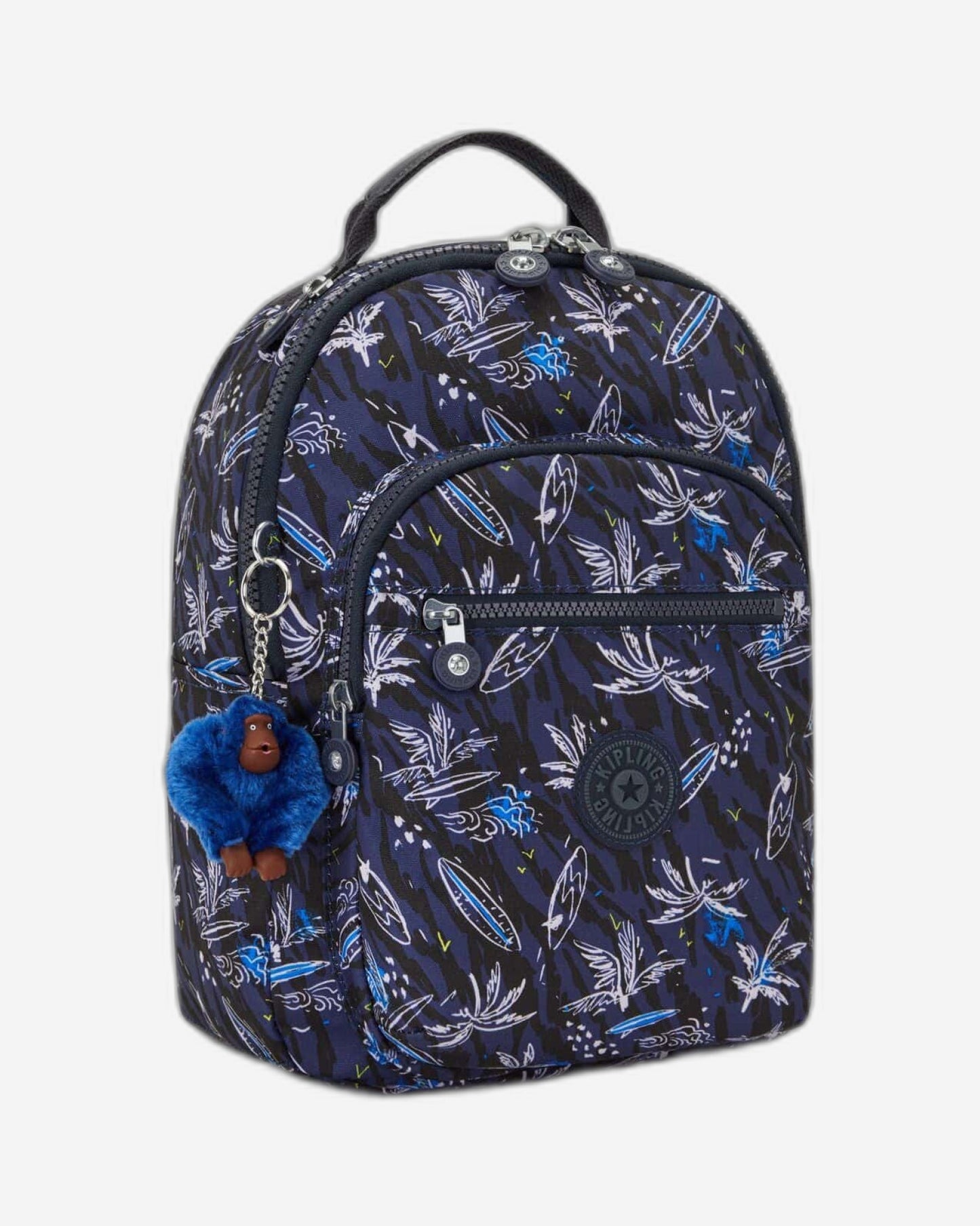 حقيبة ظهر Kipling Seoul S Surf Sea Print صغيرة C2I5357-Y70