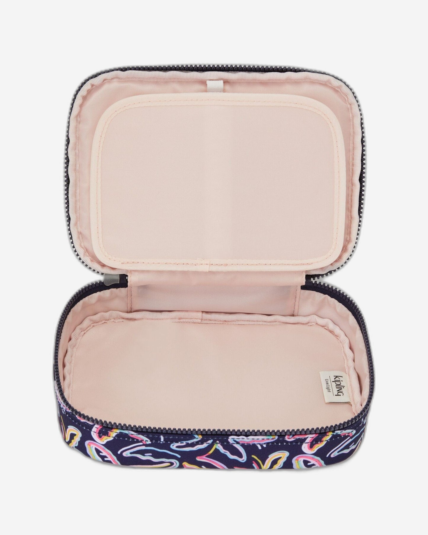 حافظة أقلام كيبلينج كبيرة بطبعة بالم فييستا، 100 قلم، C2I6002-3MC