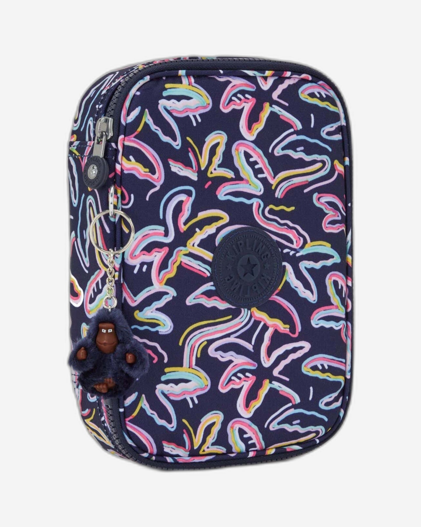 حافظة أقلام كيبلينج كبيرة بطبعة بالم فييستا، 100 قلم، C2I6002-3MC