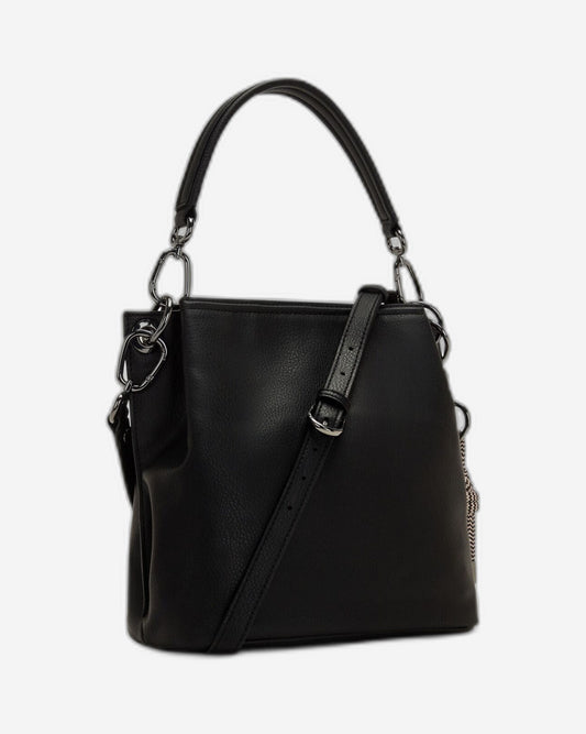 حقيبة كتف كيبلينج تايز سوداء متوسطة الحجم C2I6779-66C