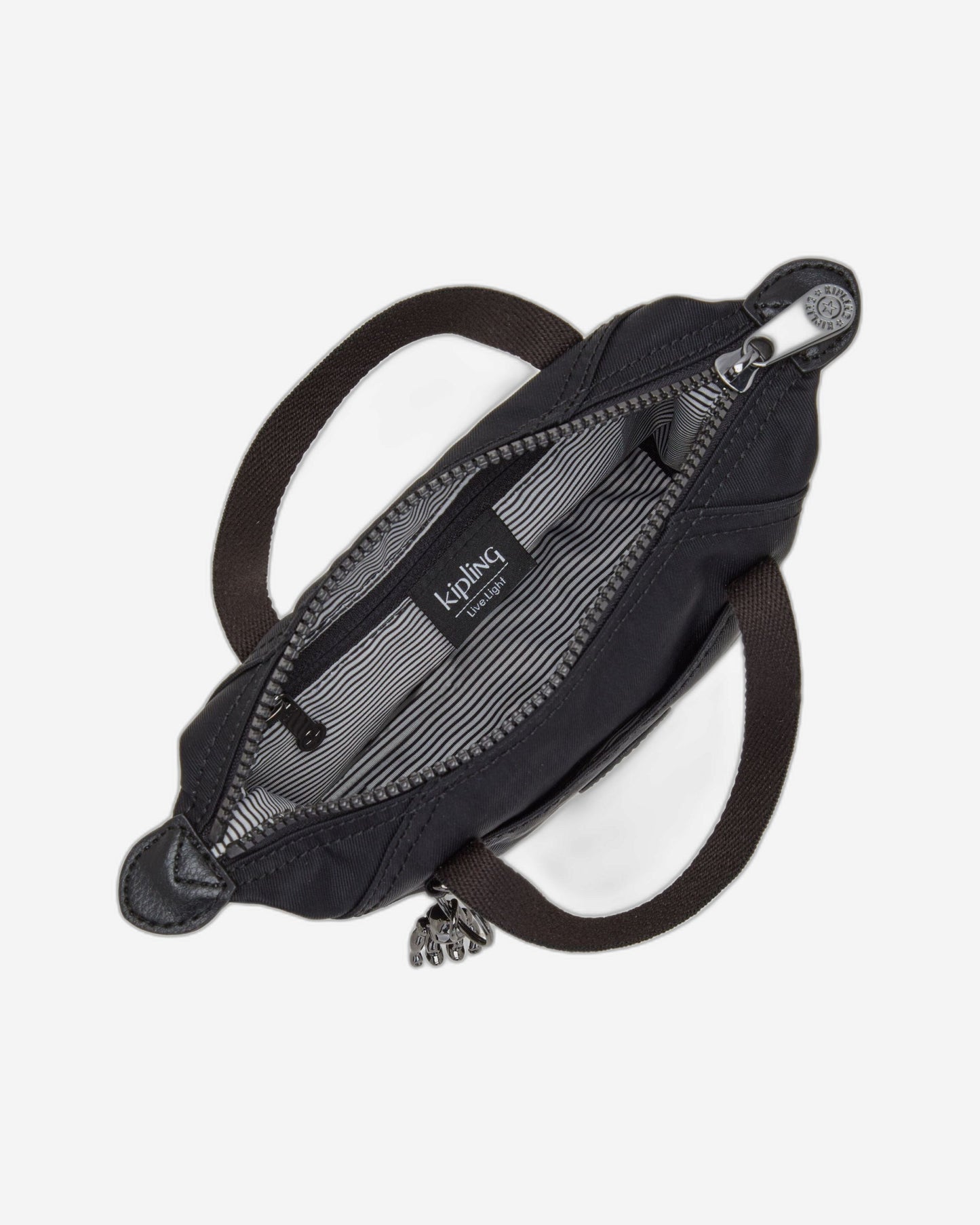 حقيبة كتف كيبلينج آرت كومباكت ريتش سوداء صغيرة C2I7492-53F