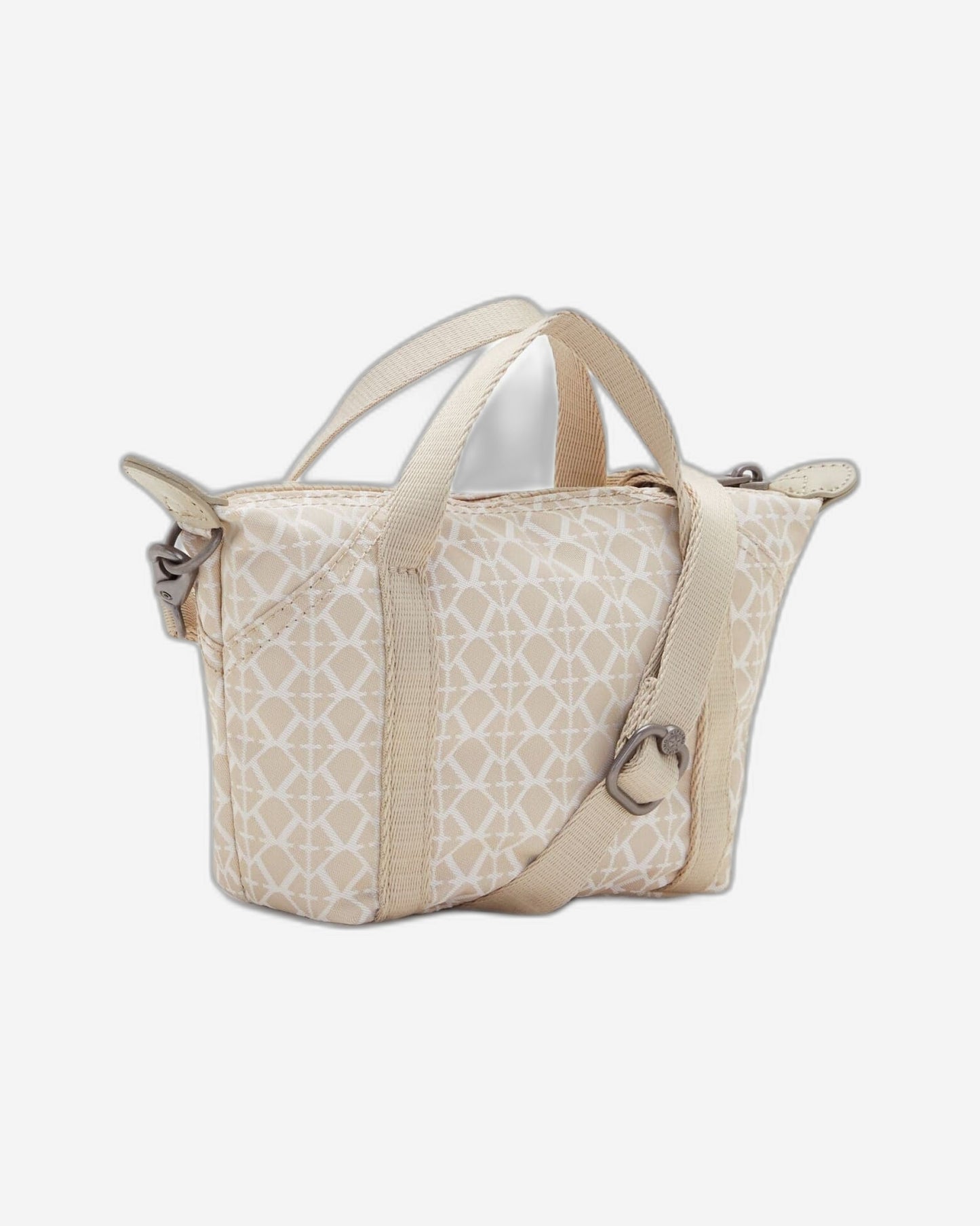 حقيبة كتف صغيرة من كيبلينج آرت سيجنتشر باللون البيج C2I7492-R63