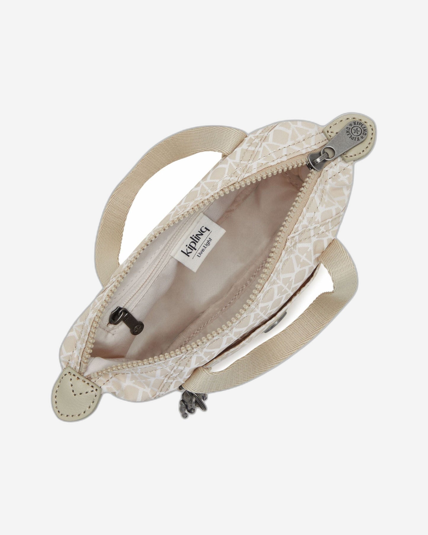 حقيبة كتف صغيرة من كيبلينج آرت سيجنتشر باللون البيج C2I7492-R63