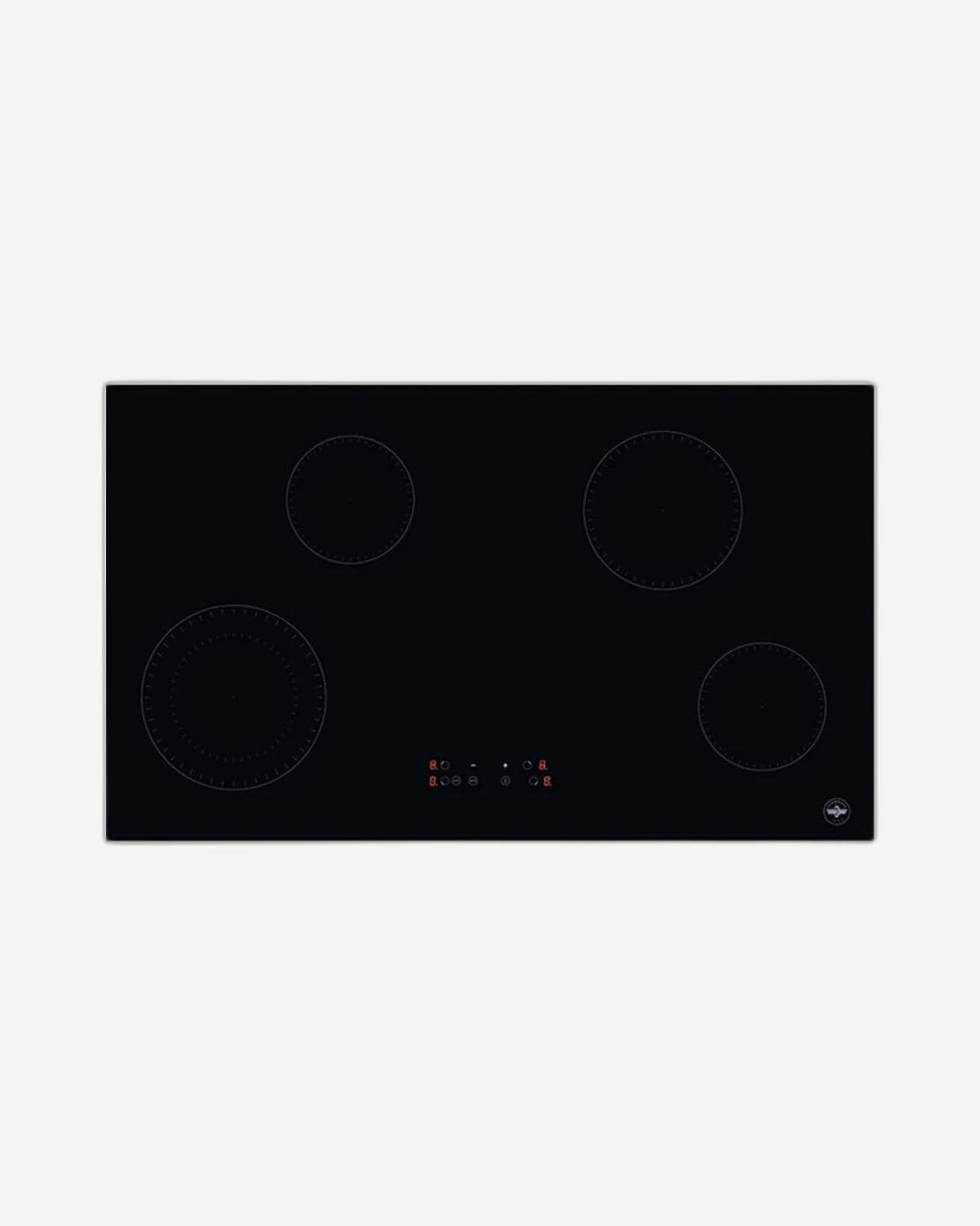 موقد سيراميك كهربائي مدمج من سلسلة Bertazzoni Modern Series مقاس 90 سم