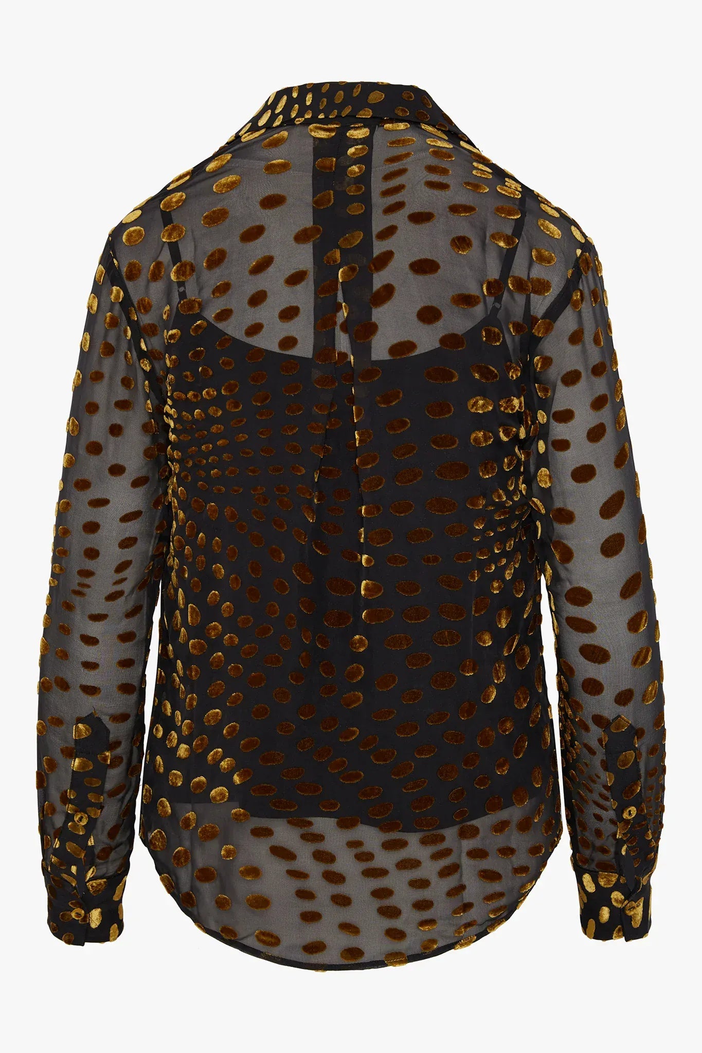 Idalia Velvet Burn Out Shirt in Berry Floral