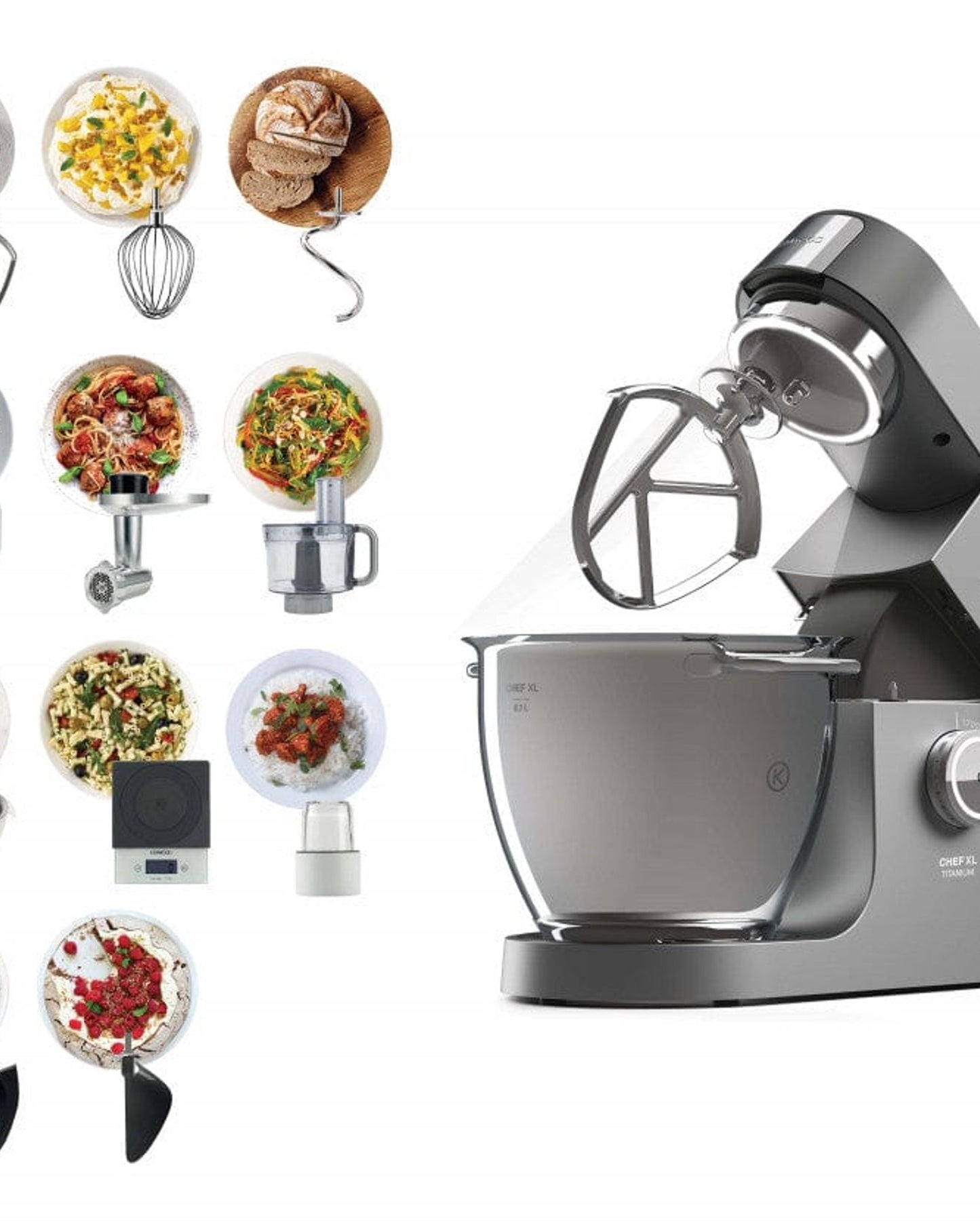 ماكينة المطبخ كينوود تيتانيوم سعة 6.7 لتر