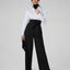Georgia Wide Leg Trouser in Black