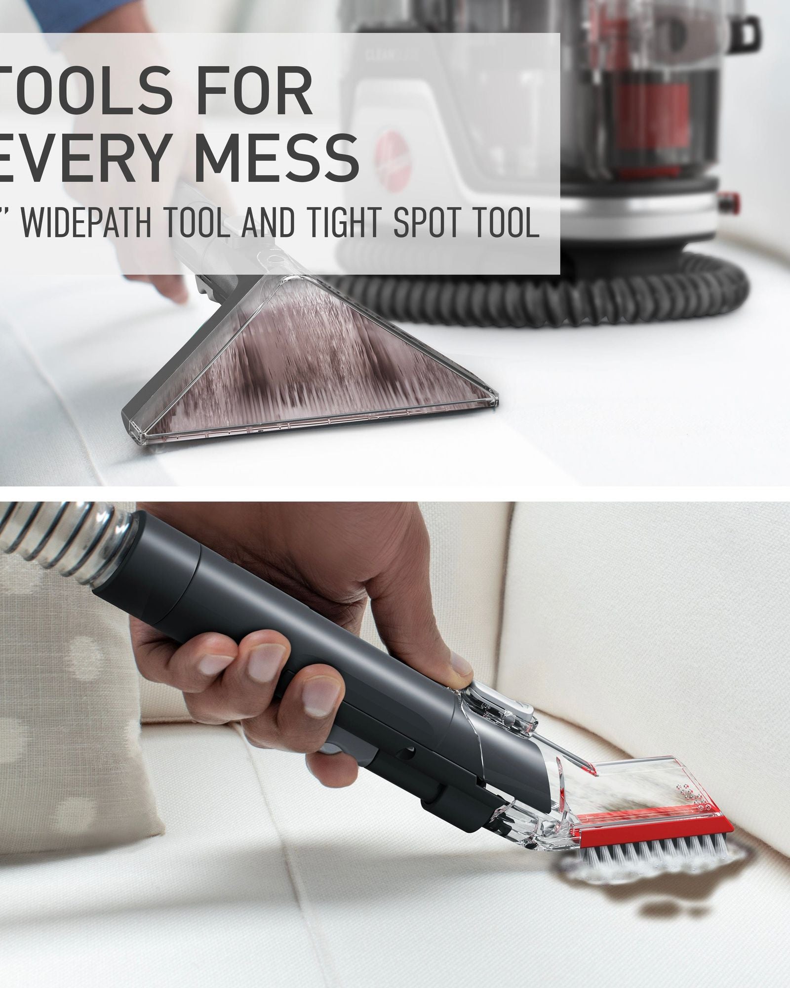 منظف البقع للسجاد والمفروشات من هوفر كلينسليت