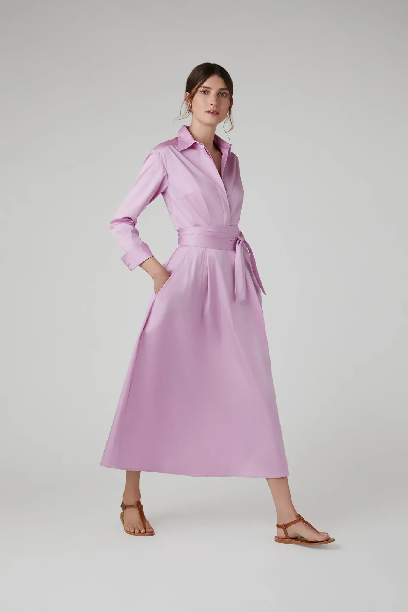 Blythe Full Skirt Shirt Dress