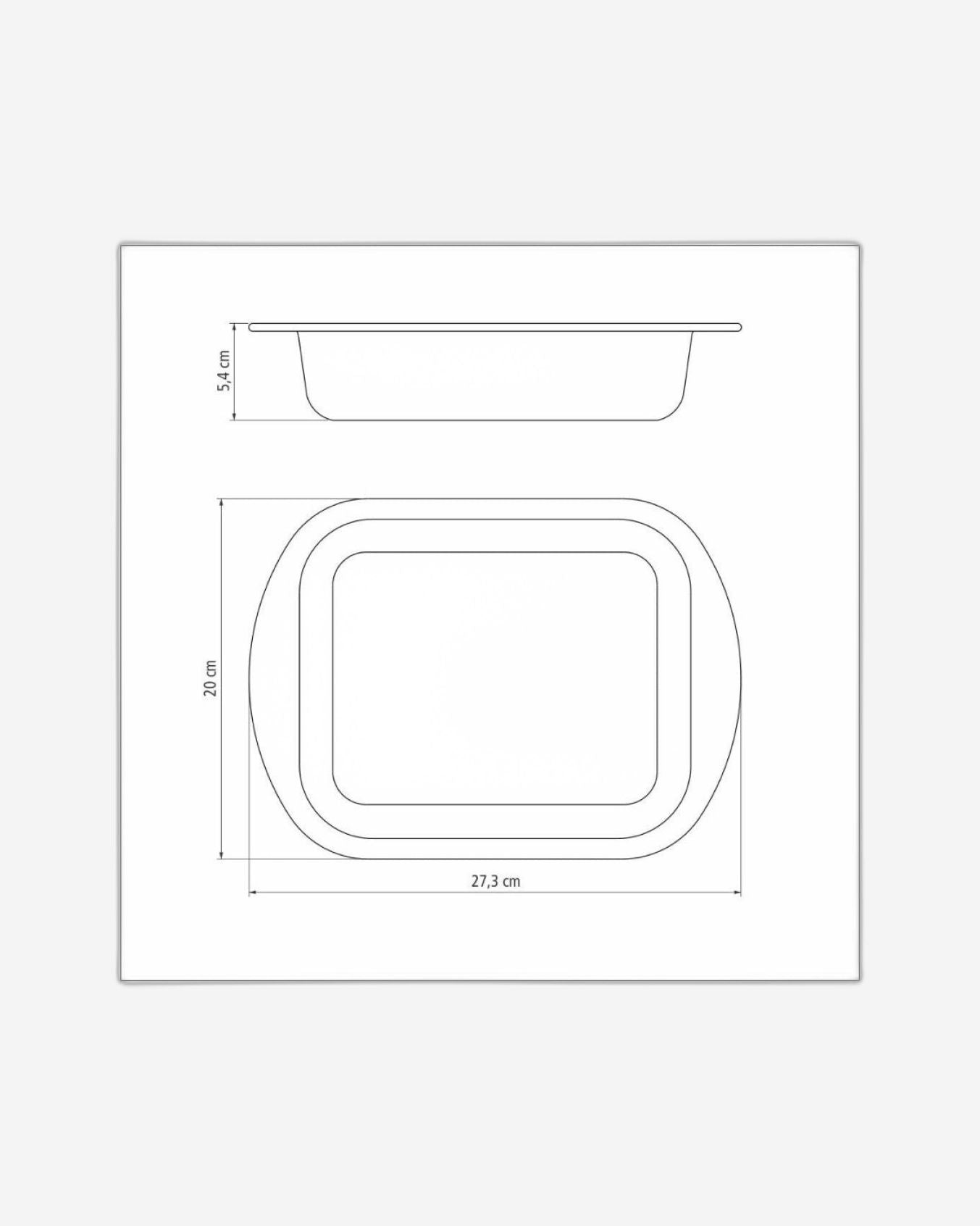 صينية تحميص عميقة من الألومنيوم من ترامونتينا برازيل، مطلية من الداخل والخارج بطبقة ستارفلون ماكس غير لاصقة، لون جرافيت، 22 سم، 1.9 لتر