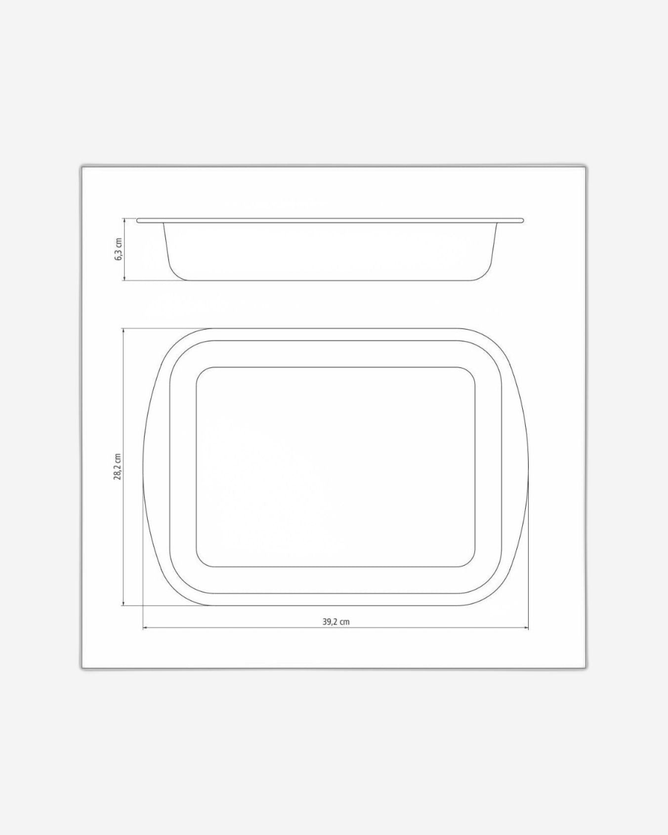مقلاة تحميص عميقة من الألومنيوم من ترامونتينا برازيل مع طبقة ستارفلون ماكس غير لاصقة داخلية وخارجية من الجرافيت، 34 سم، 4.9 لتر