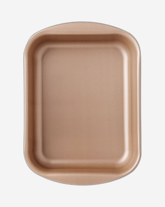 مقلاة تحميص عميقة من الألومنيوم من ترامونتينا برازيل مع طبقة ستارفلون ماكس غير لاصقة داخلية وخارجية باللون الأحمر، 34 سم، 4.9 لتر