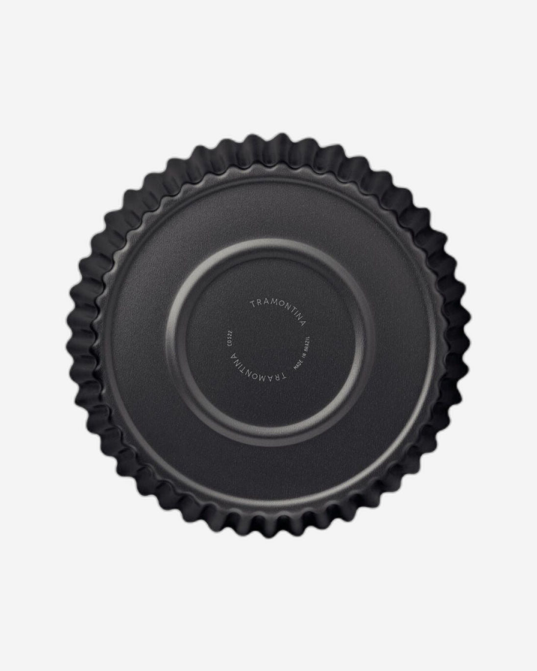 صينية خبز ترامونتينا برازيل المصنوعة من الألومنيوم، مطلية من الداخل والخارج بطبقة ستارفلون ماكس غير لاصقة، لون جرافيت، 26 سم، 1.8 لتر