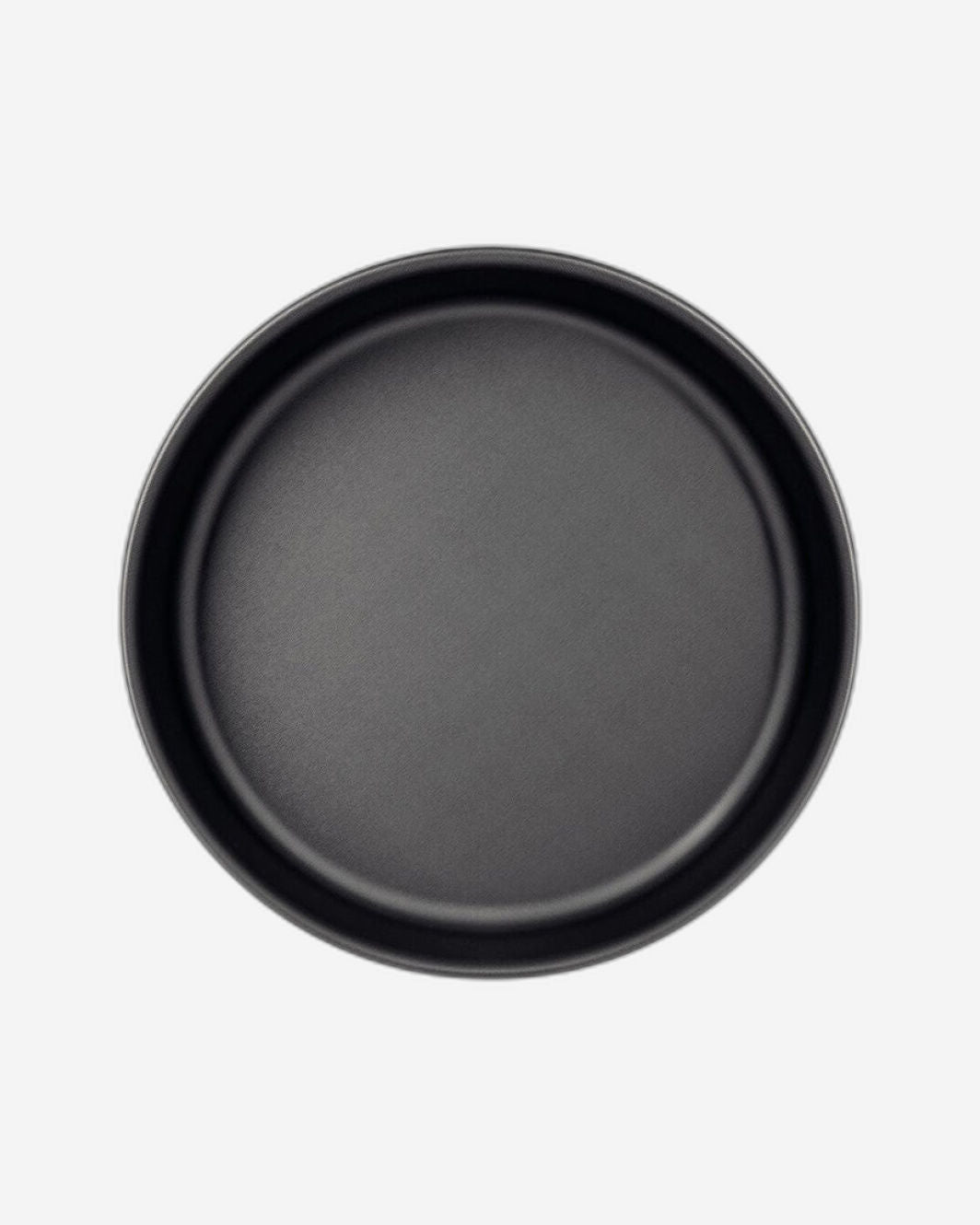 صينية خبز دائرية من الألومنيوم من ترامونتينا برازيل، مطلية من الداخل والخارج بطبقة ستارفلون ماكس غير لاصقة، لون جرافيت، 24 سم، 2.1 لتر