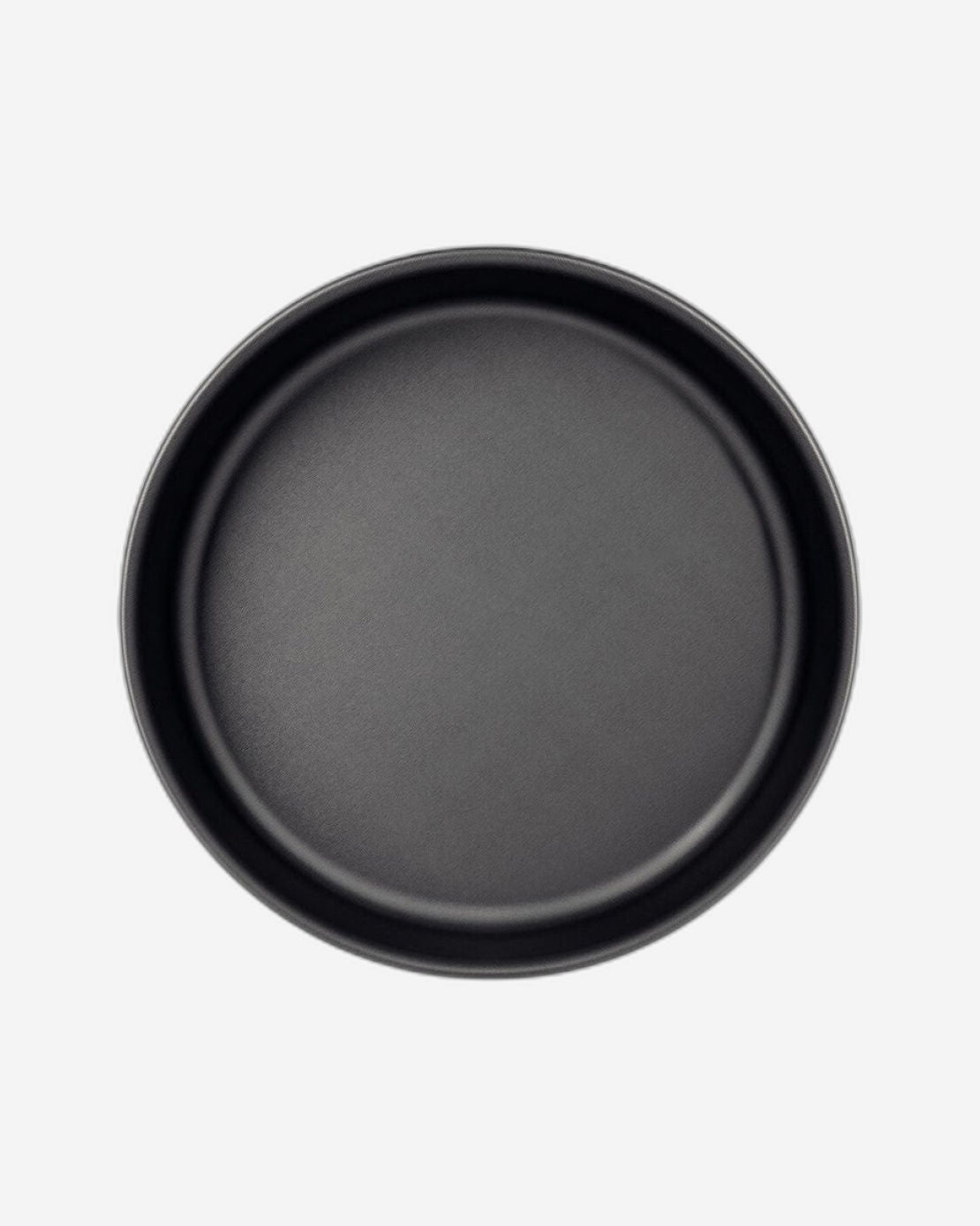 صينية خبز دائرية من الألومنيوم من ترامونتينا برازيل، مطلية من الداخل والخارج بطبقة ستارفلون ماكس غير لاصقة، لون جرافيت، 26 سم، 2.4 لتر