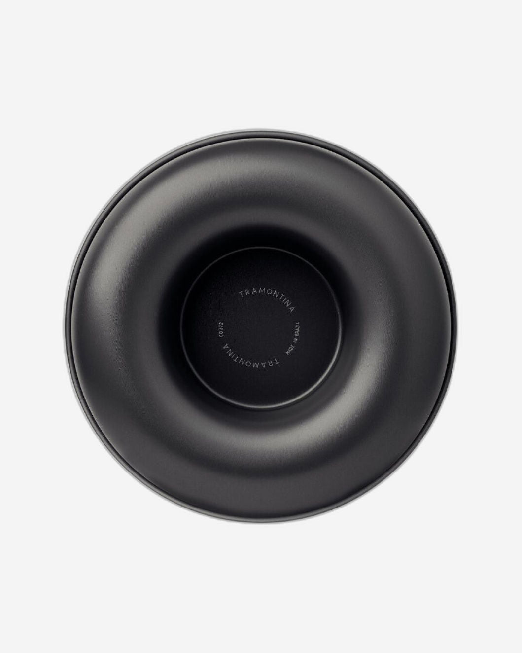 قالب كيك ترامونتينا برازيل المصنوع من الألومنيوم، مطلي داخليًا وخارجيًا بطبقة ستارفلون ماكس غير لاصقة، لون جرافيت، 24 سم، 1.4 لتر