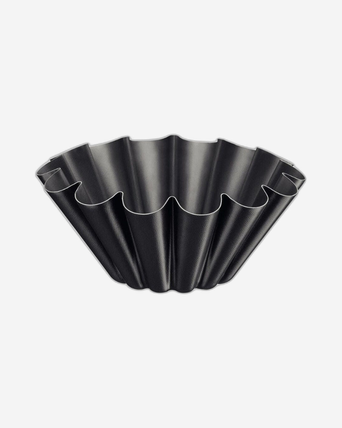 قالب بريوش من الألومنيوم من ترامونتينا برازيل، مطلي من الداخل والخارج بطبقة ستارفلون ماكس غير لاصقة، لون جرافيت، 22 سم، 1.3 لتر