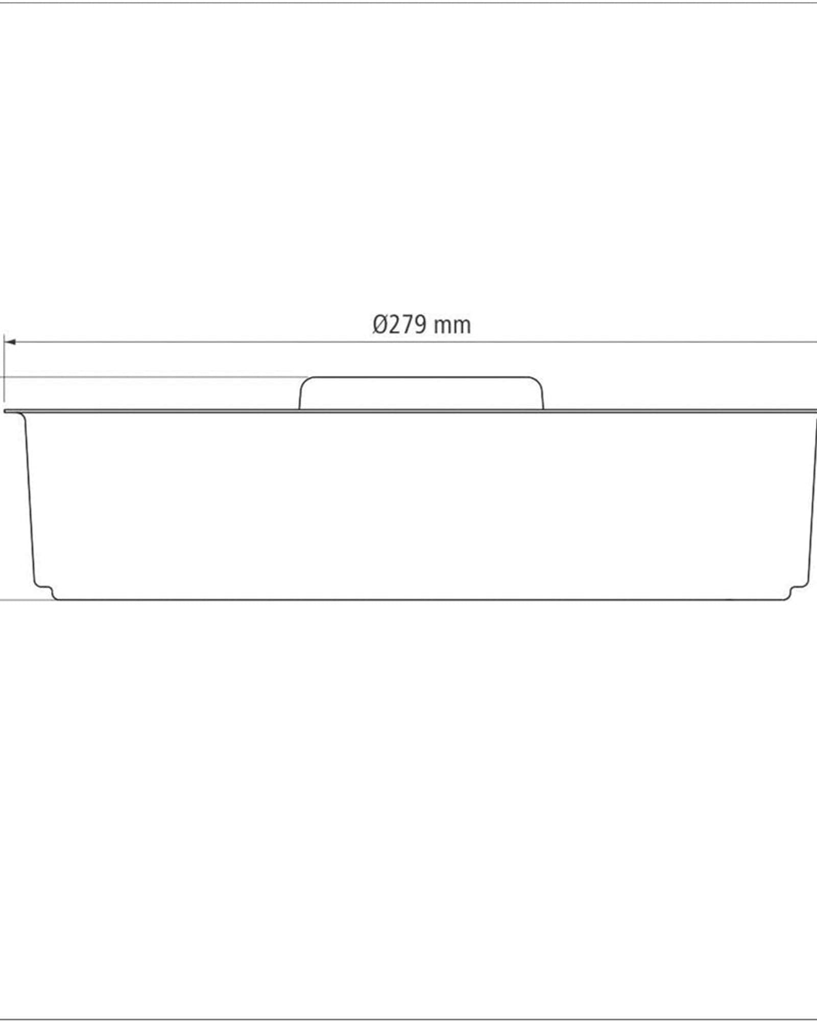 قالب كيك ترامونتينا برازيل من الألومنيوم الجرافيتي مقاس 26 سم مع قاعدة قابلة للإزالة وطلاء ستارفلون ماكس غير لاصق خالٍ من حمض بيرفلورو الأوكتانويك (PFOA)