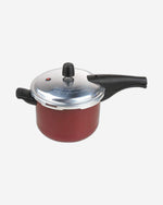 طنجرة ضغط ترامونتينا برازيل فانكوفر 20 سم 4.5 لتر من الألومنيوم الأزرق سهلة التنظيف من الداخل والخارج، طلاء ستارفلون ماكس غير لاصق خالٍ من حمض بيرفلورو الأوكتانويك (PFOA)