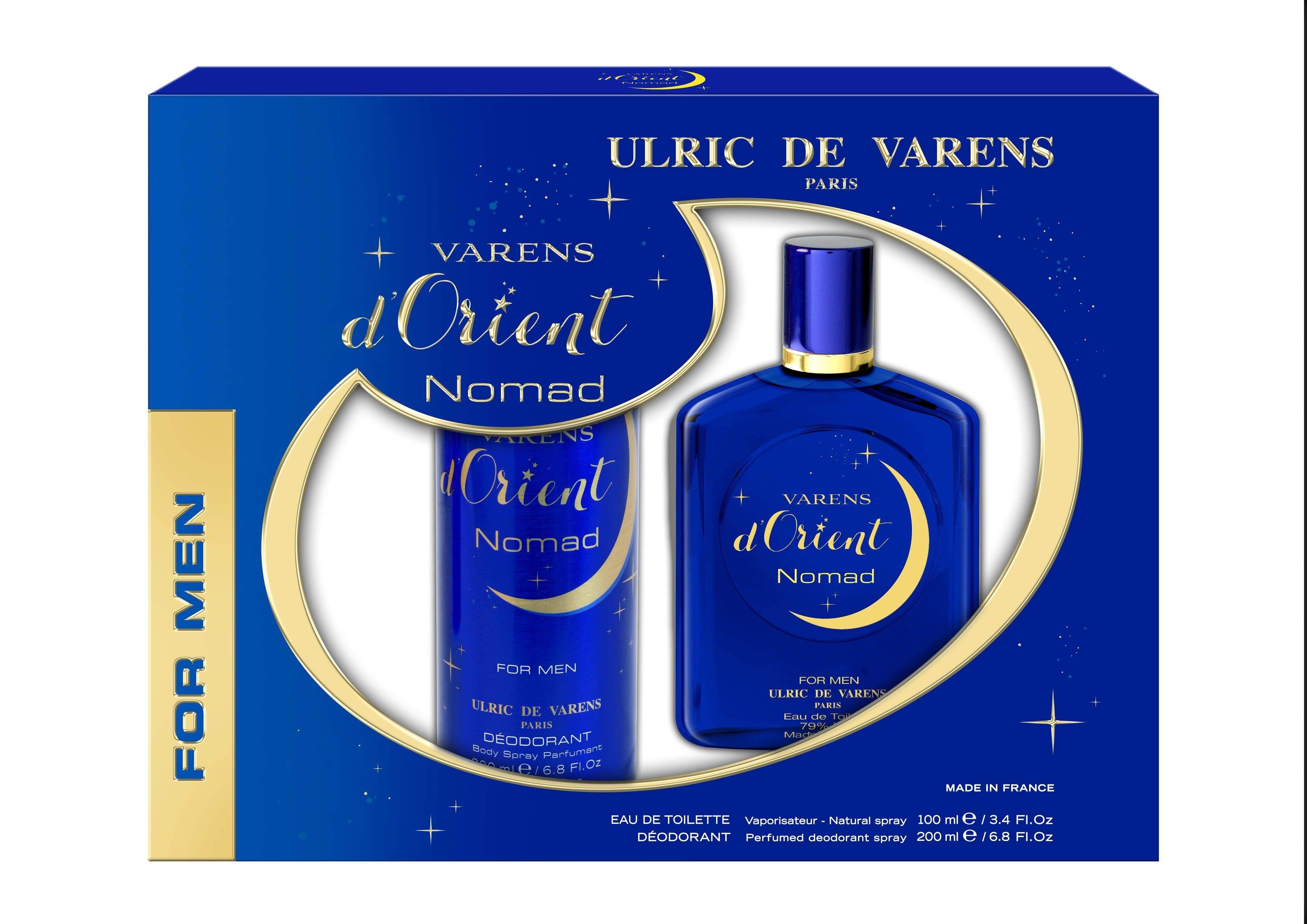 Ulric De Varens D'Orient Nomad Coffret (EDT 100ml + Perfumed Deodorant 200ml)