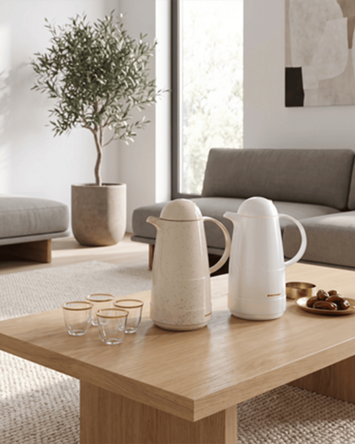 Rotpunkt Vacuum Handy Pot 1.5L Model 215 Ivory