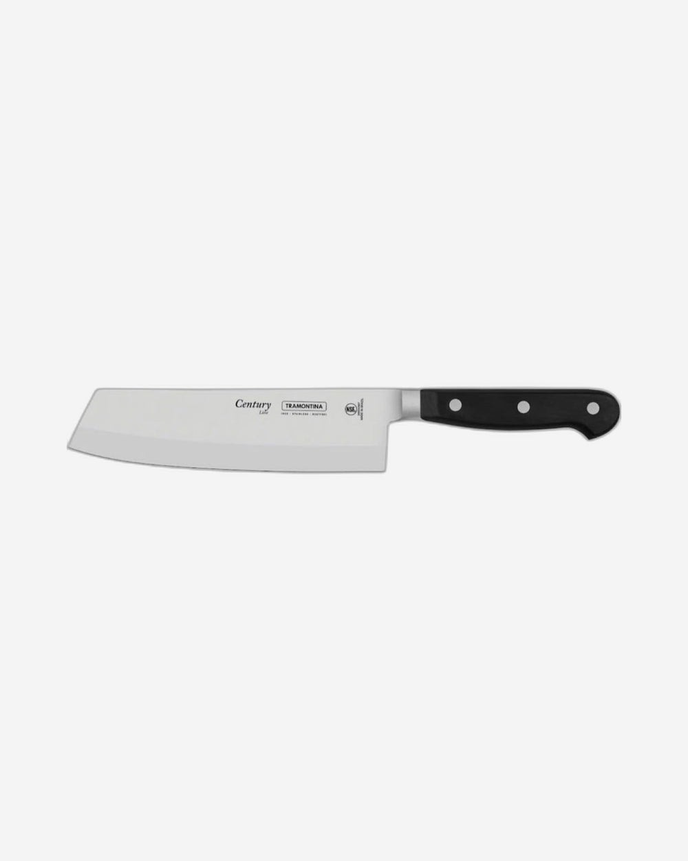 Tramontina Brazil  Century 7 Inches Cook Knife with Stainless Steel Blade and Black Polycarbonate Handle