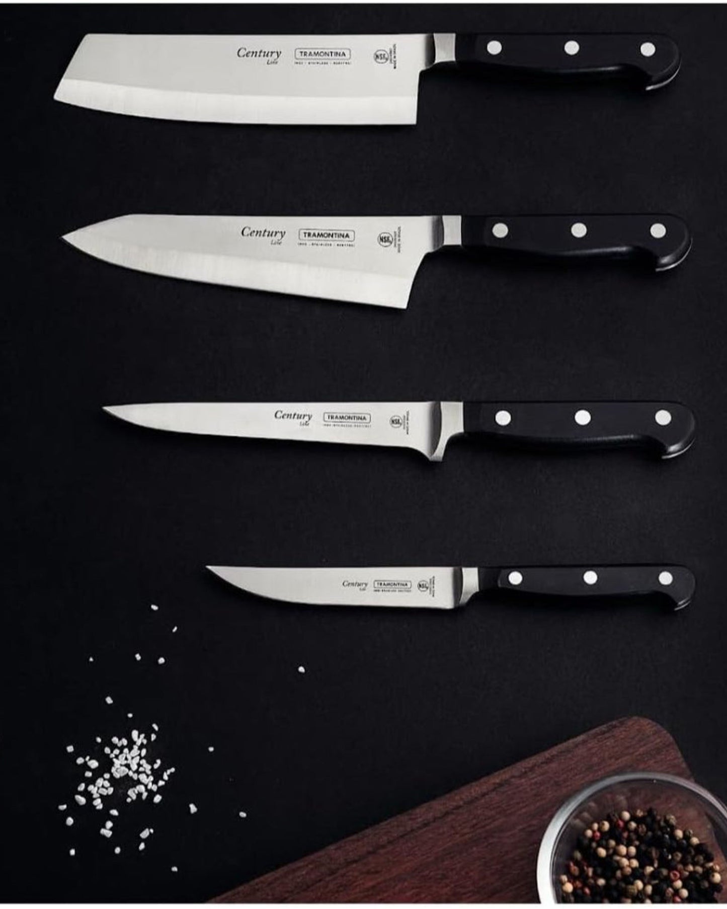 سكين ترامونتينا سنتشري للطبخ 7 بوصة