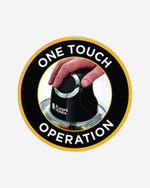 مفرمة صغيرة من راسل هوبز مع وعاء زجاجي وشفرة من الفولاذ المقاوم للصدأ