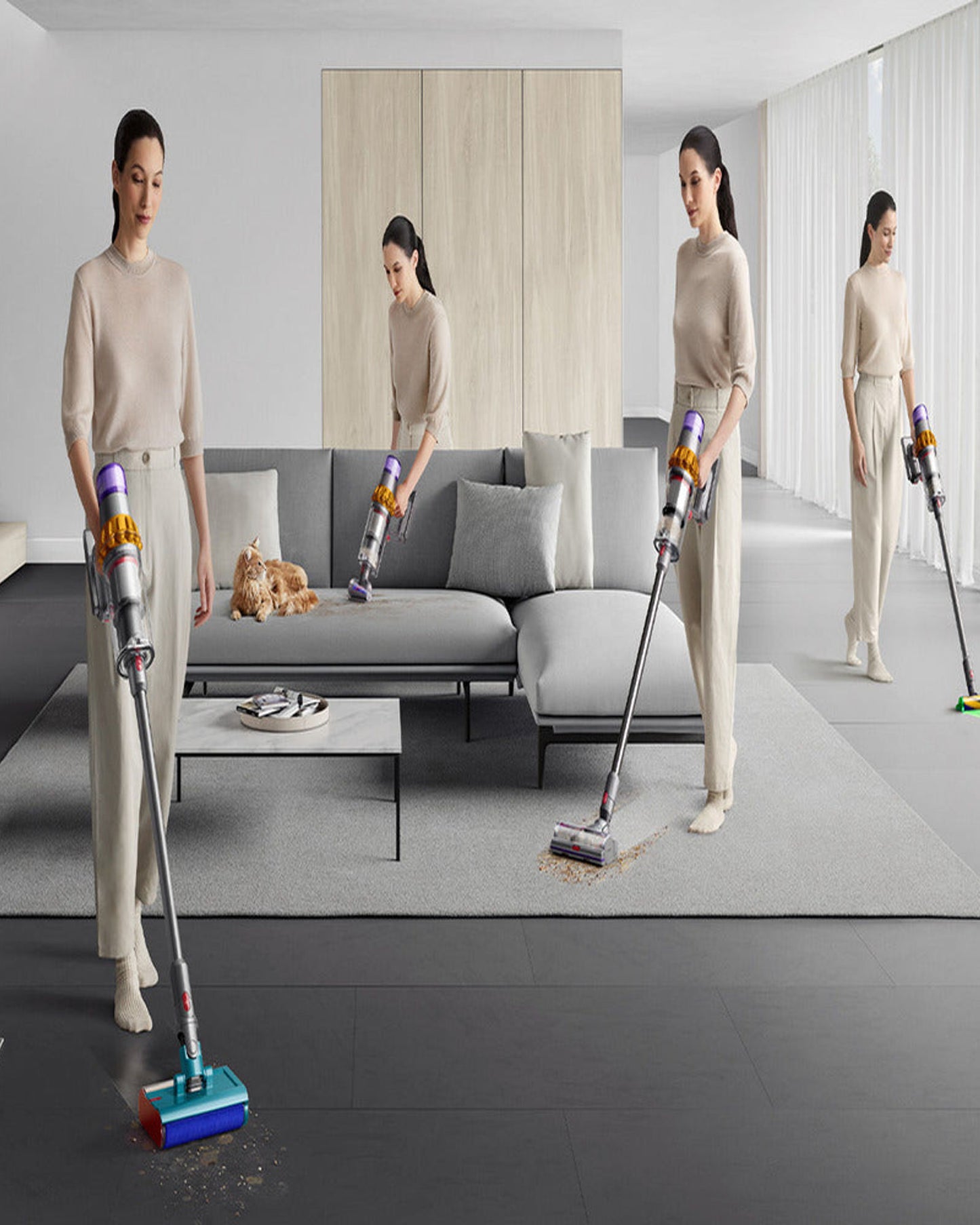 جهاز Dyson V15s Detect Submarine™‎ للاكتشاف الرطب والجاف