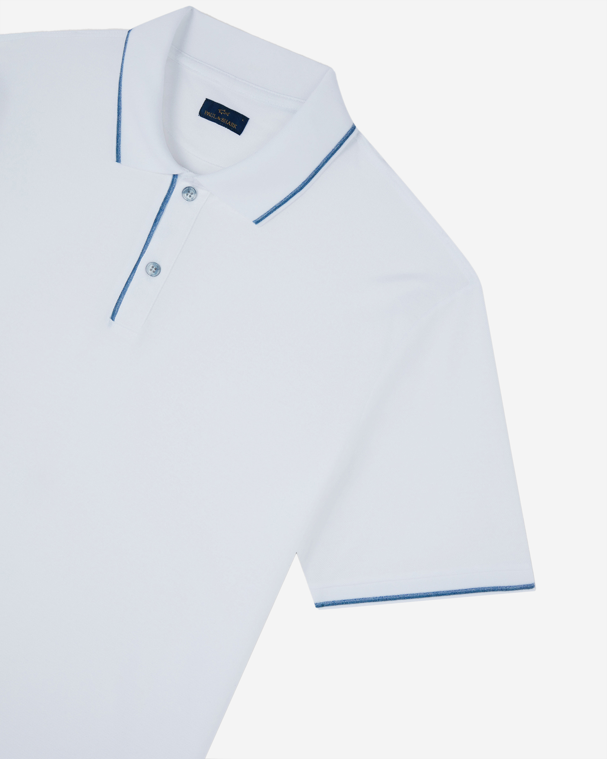 Paul & Shark Cotton Polo Shirt With Buttons