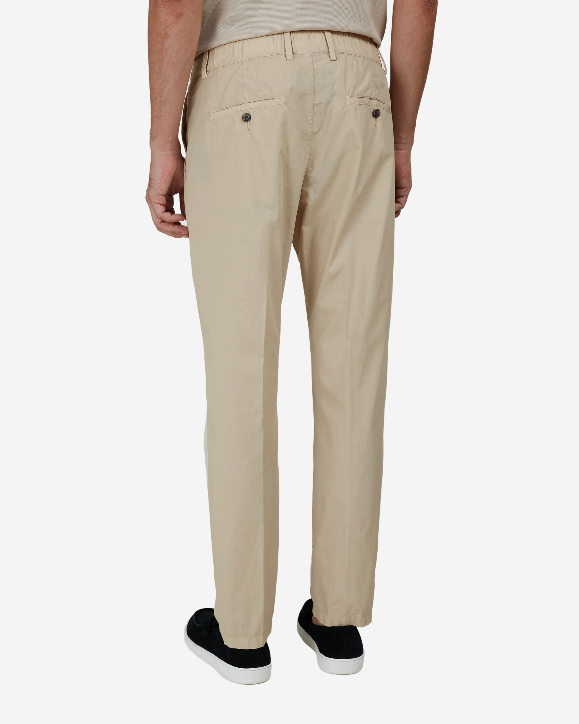 Paul & Shark Cotton Chino Trousers With Drawstring