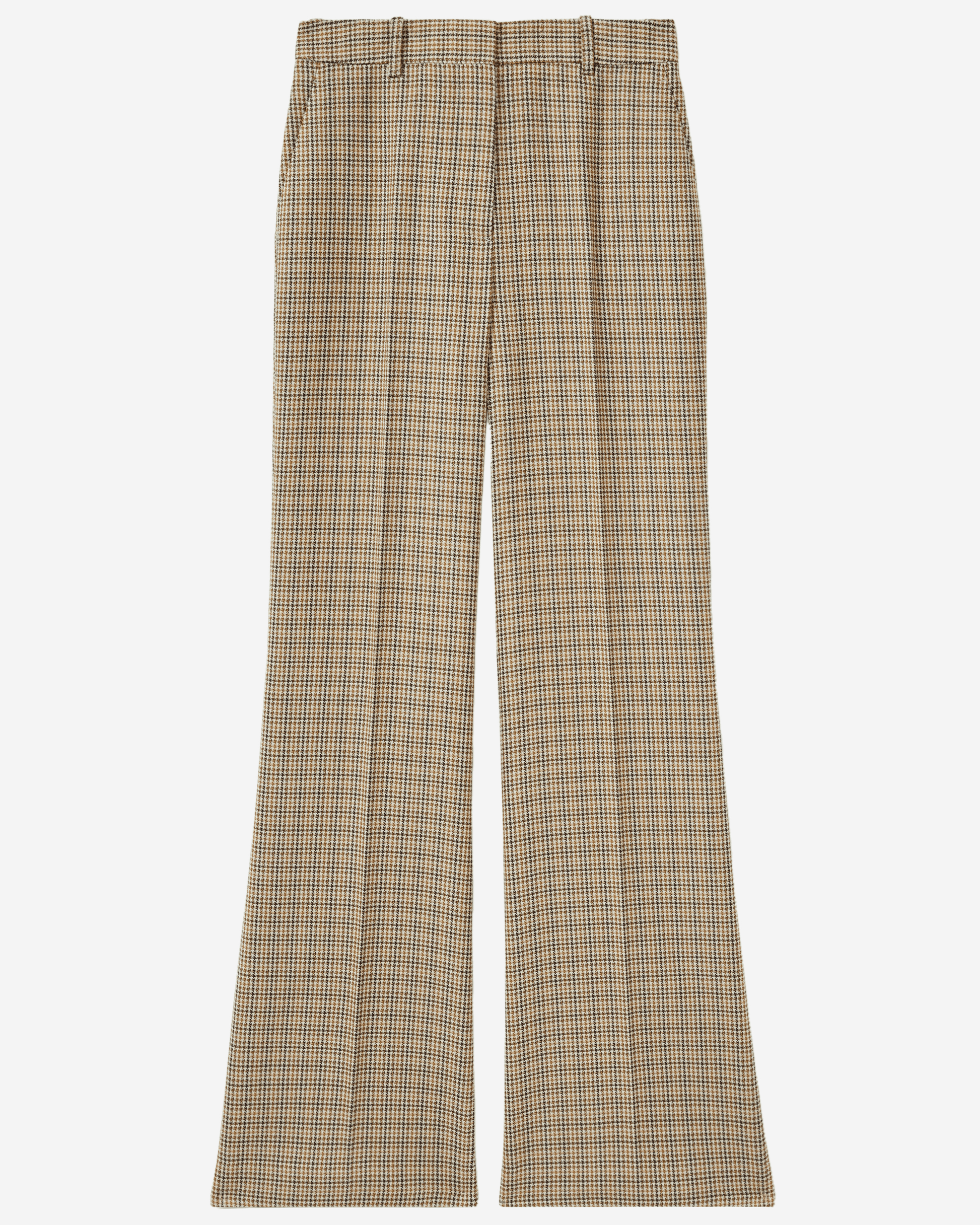 Reiss Check Wide Leg Trouser