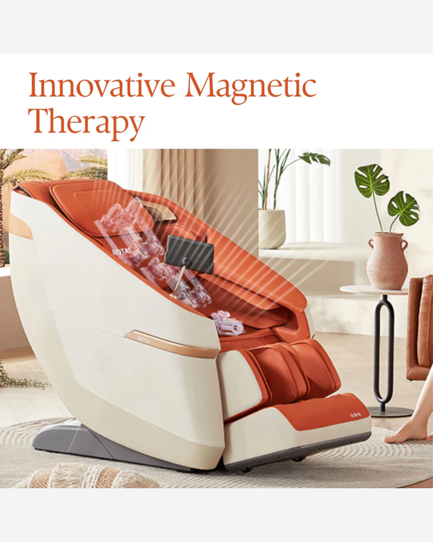 Rotai Jimny Massage Chair Orange