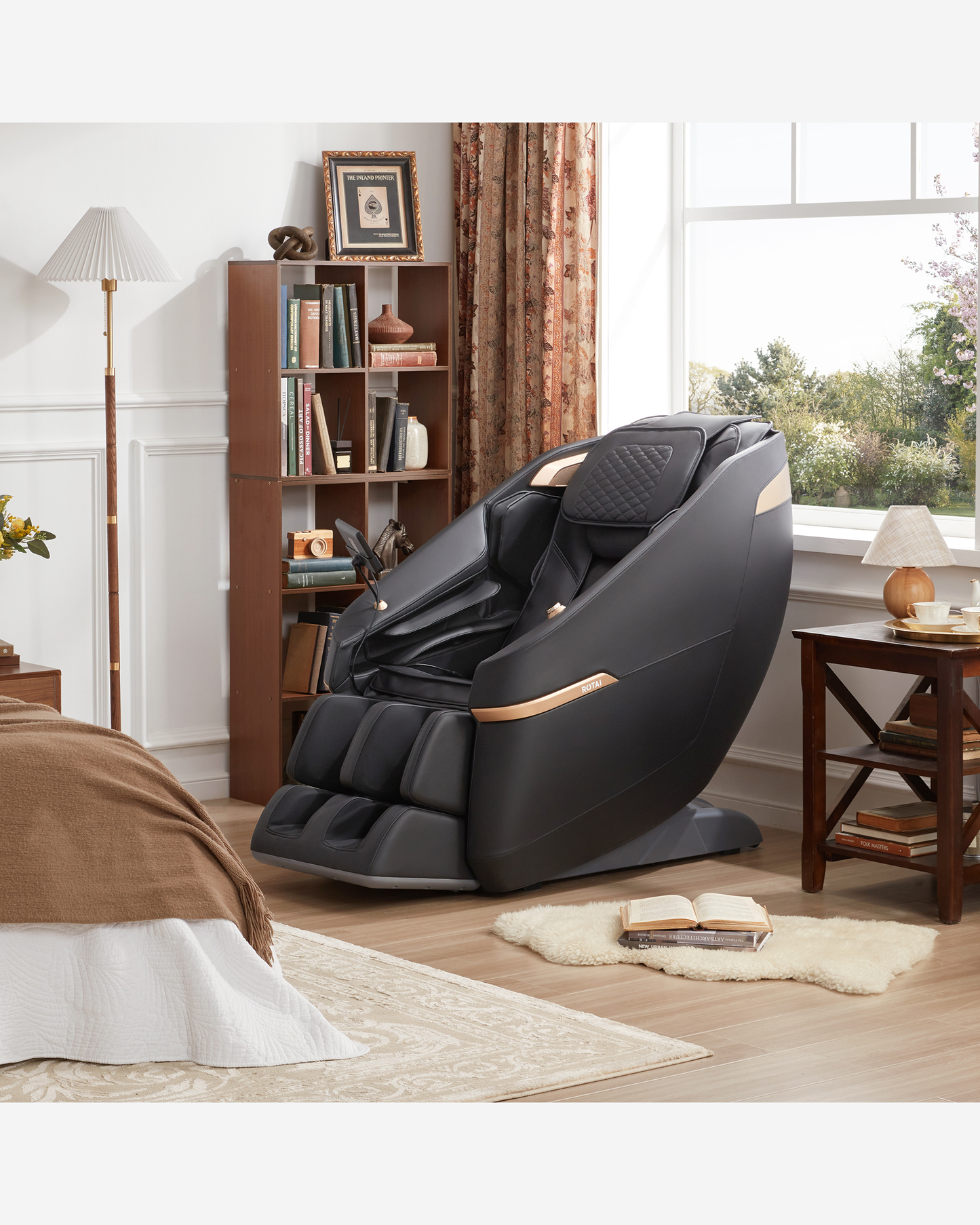 Rotai Ekanite Massage Chair Black