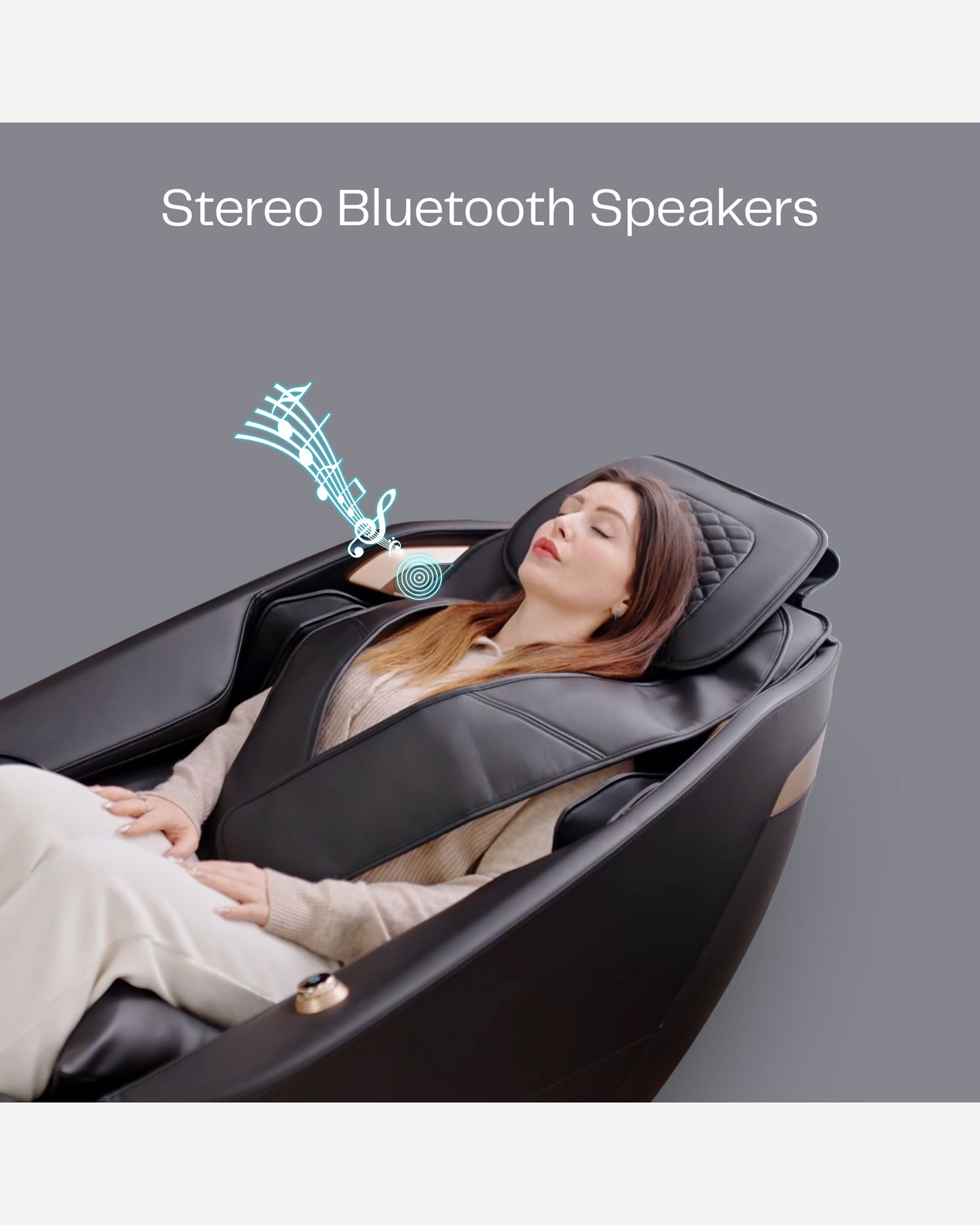 Rotai Ekanite Massage Chair Black