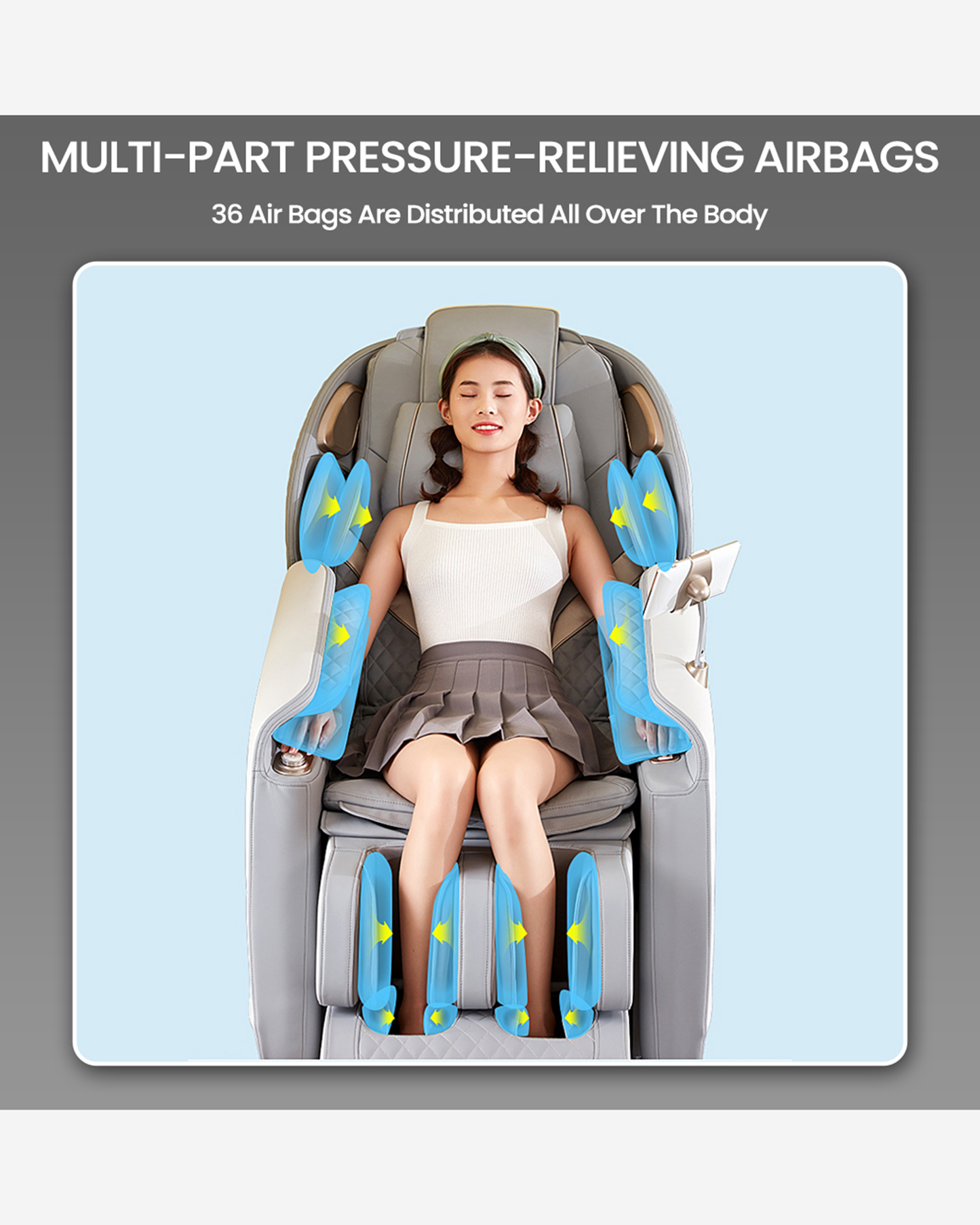 Rotai Royal Omega Massage Chair Grey