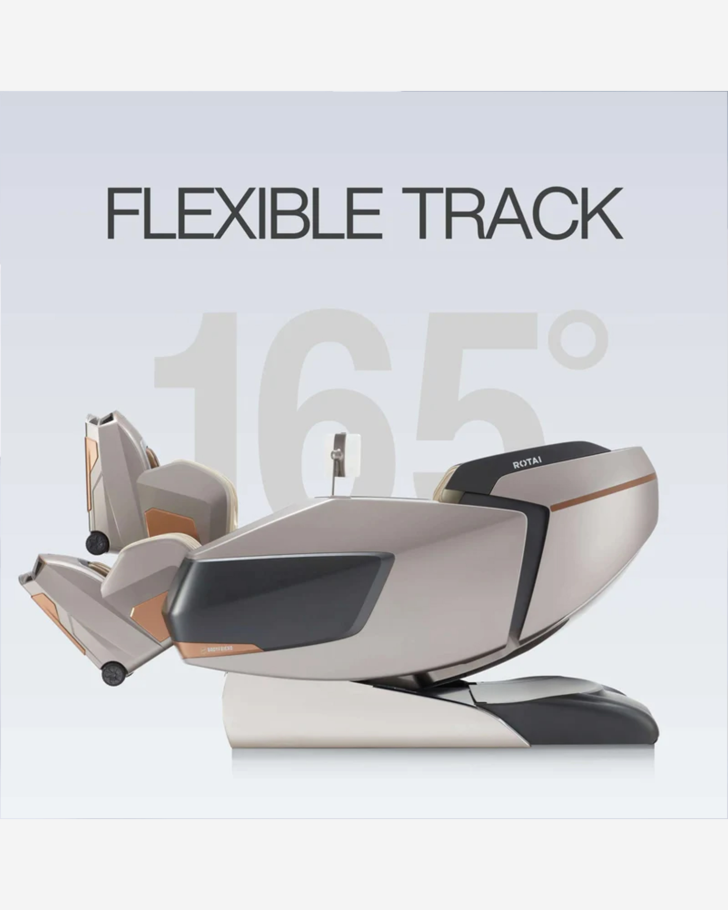 Rotai AI Robotic Massage Chair Silver