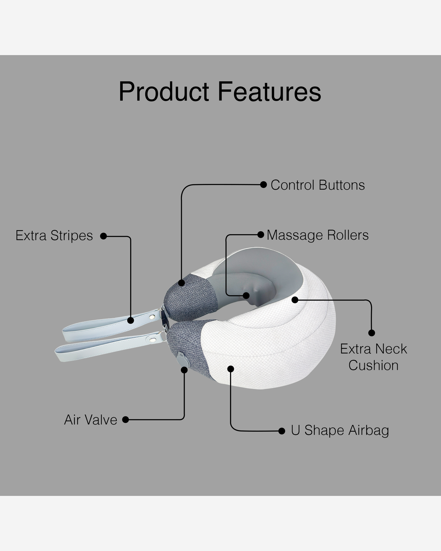 Rotai Portable Electric Massage Pillow