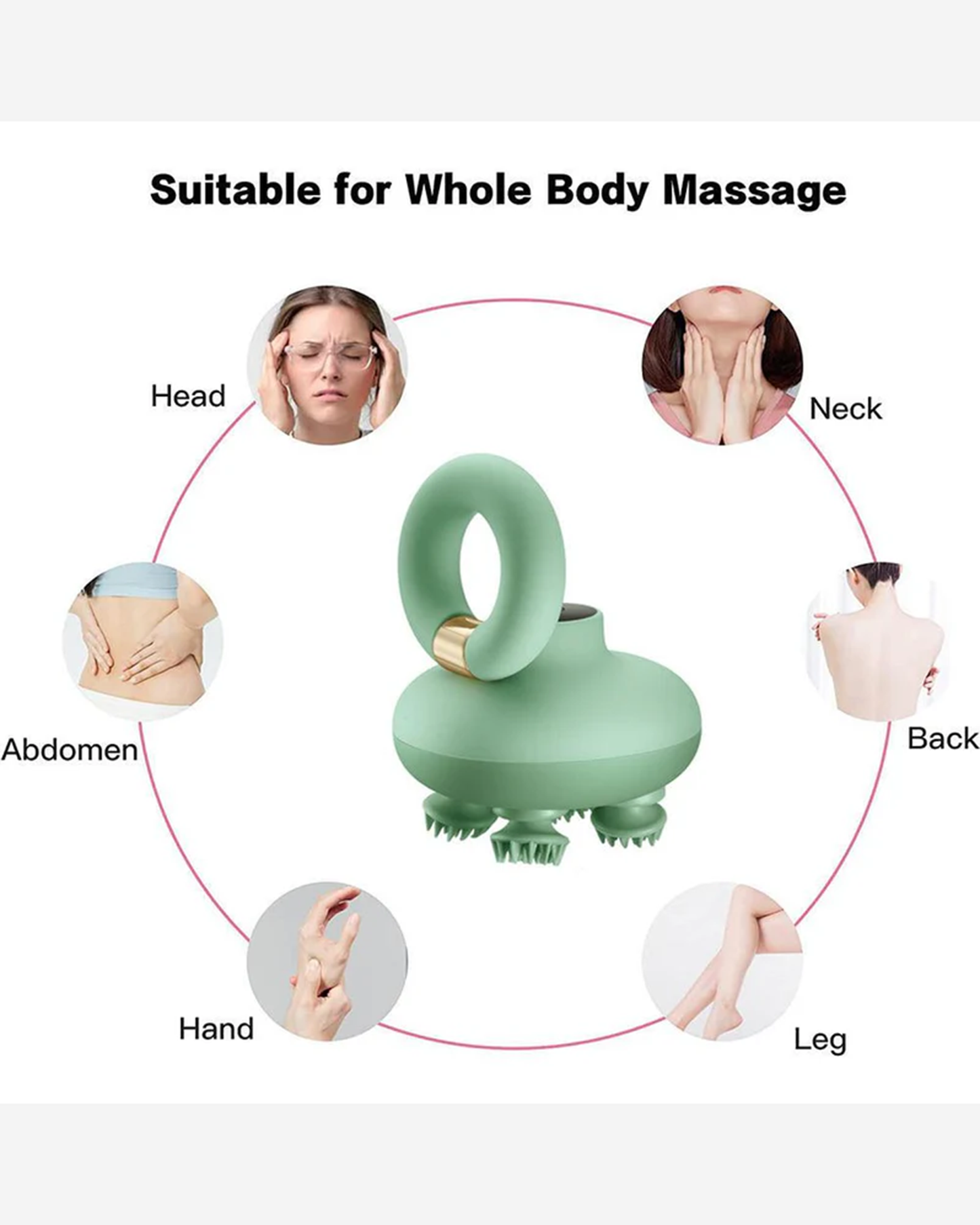 Rotai Scalp Waterproof Massager Version 1