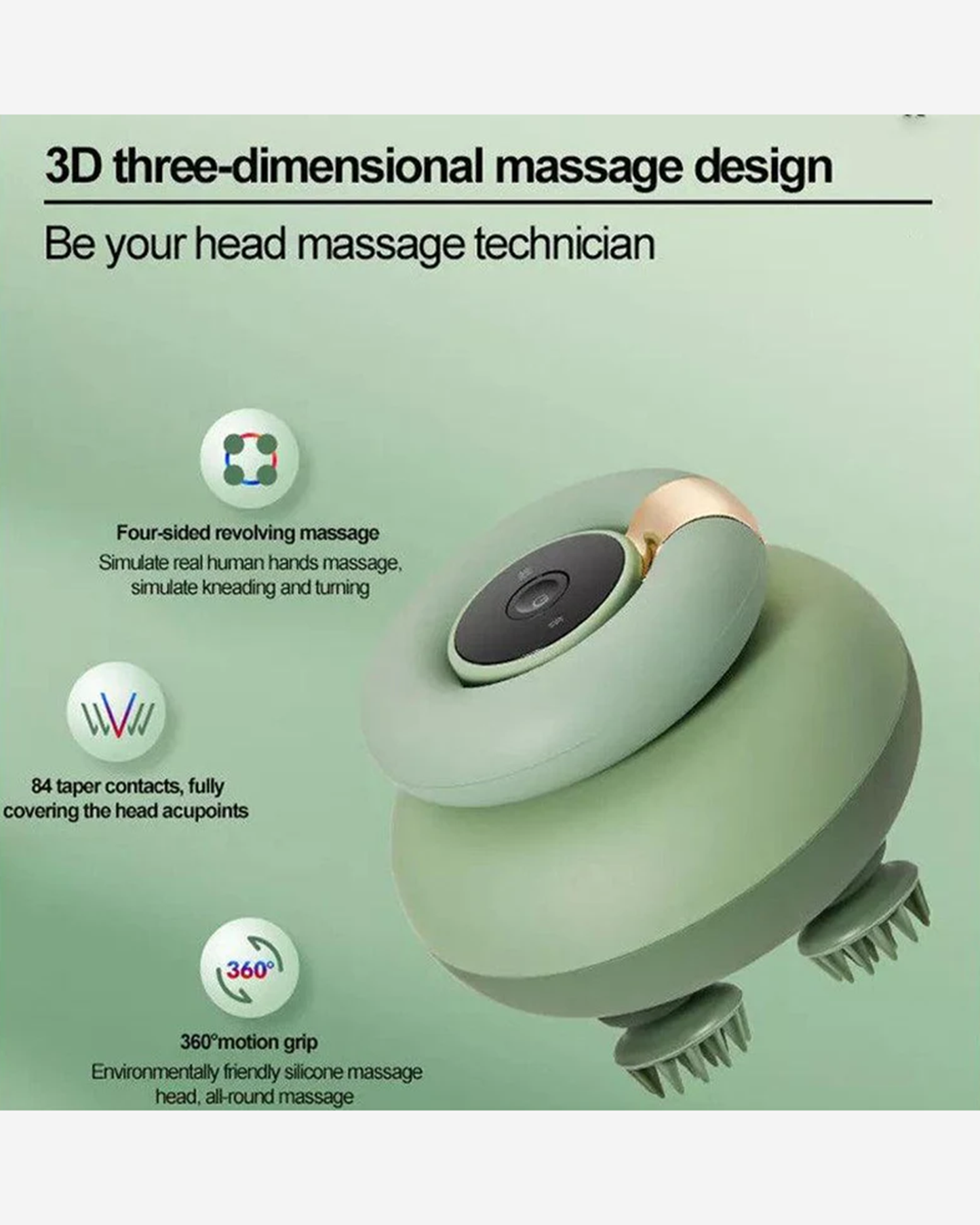Rotai Scalp Waterproof Massager Version 1