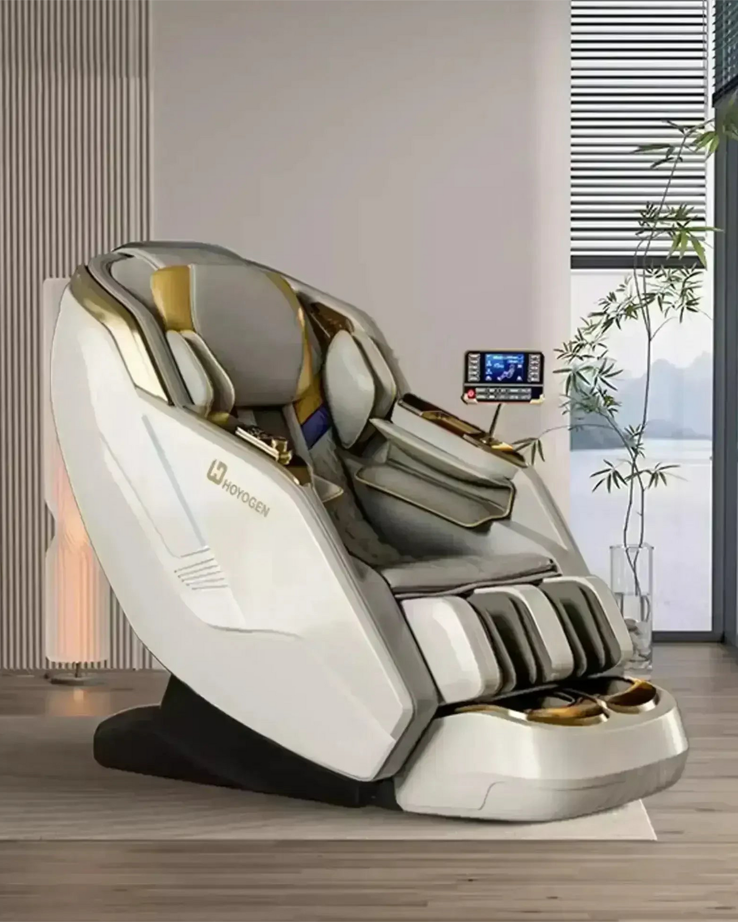 Hoyogen Aries Massage Chair White