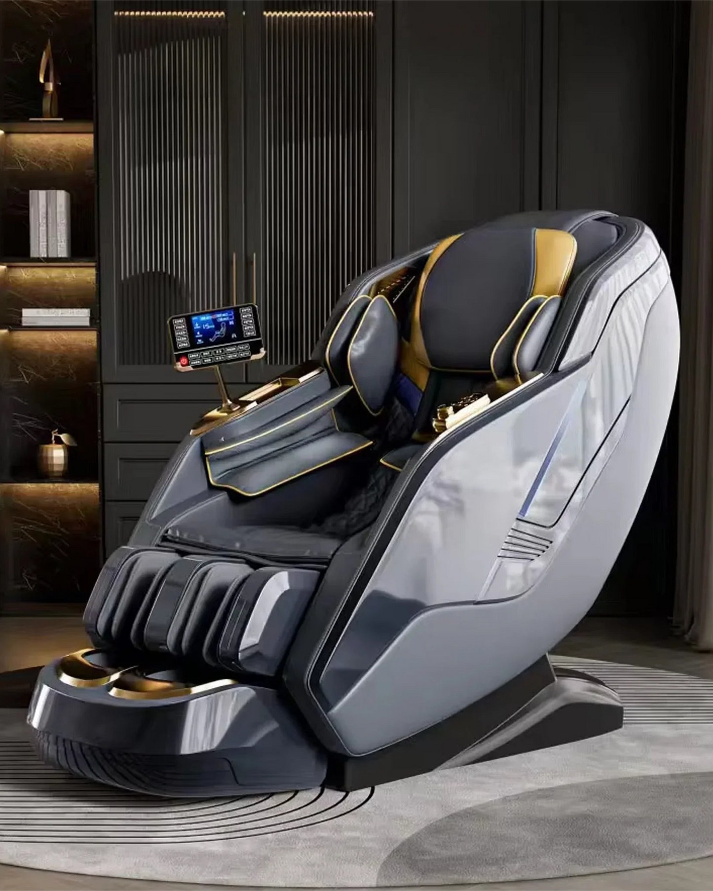 ROTAI Hoyogen Aries Massage Chair Dark Grey