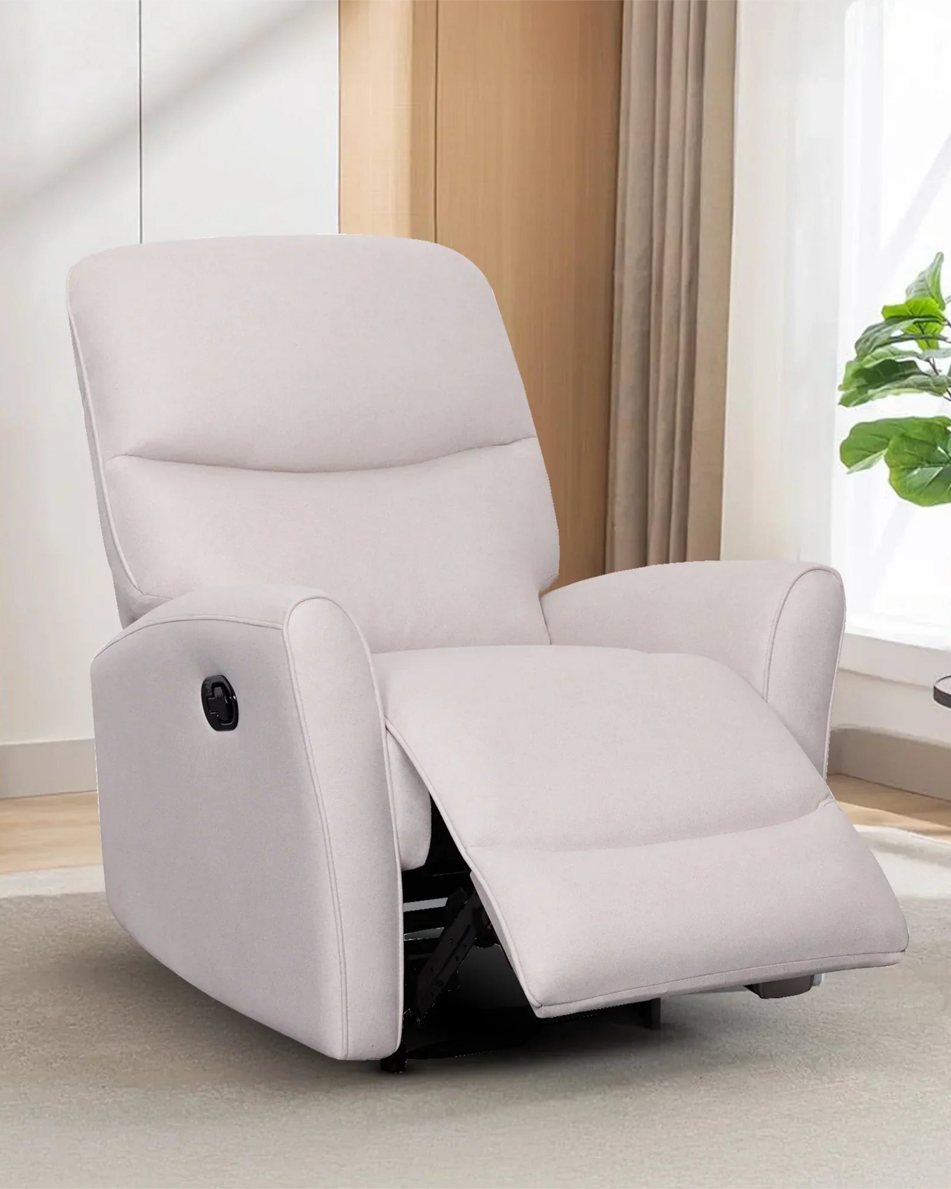 ROTAI Grace Recliner Single Seater Beige