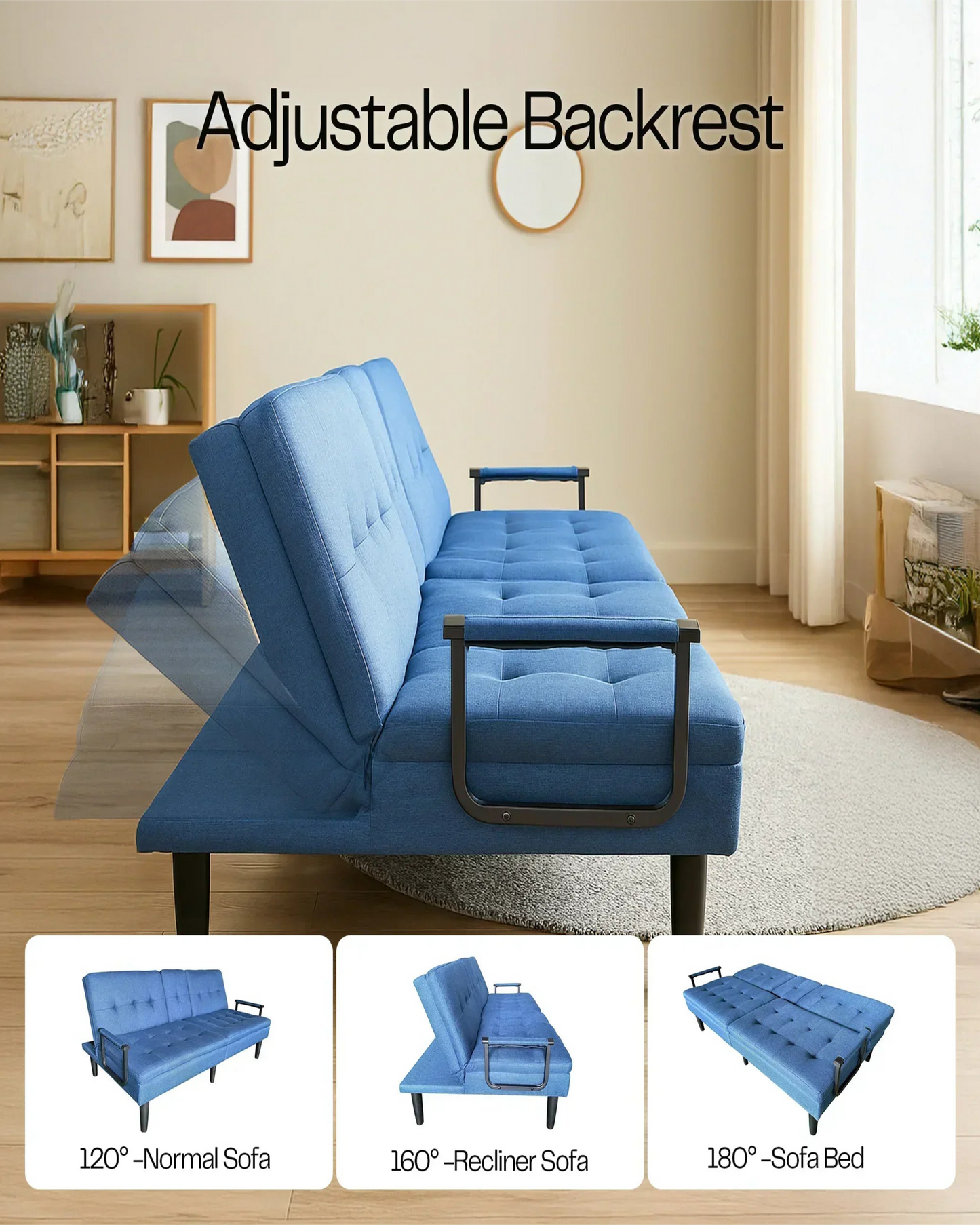 Rotai Casa Bellare Convertible Sofa Bed